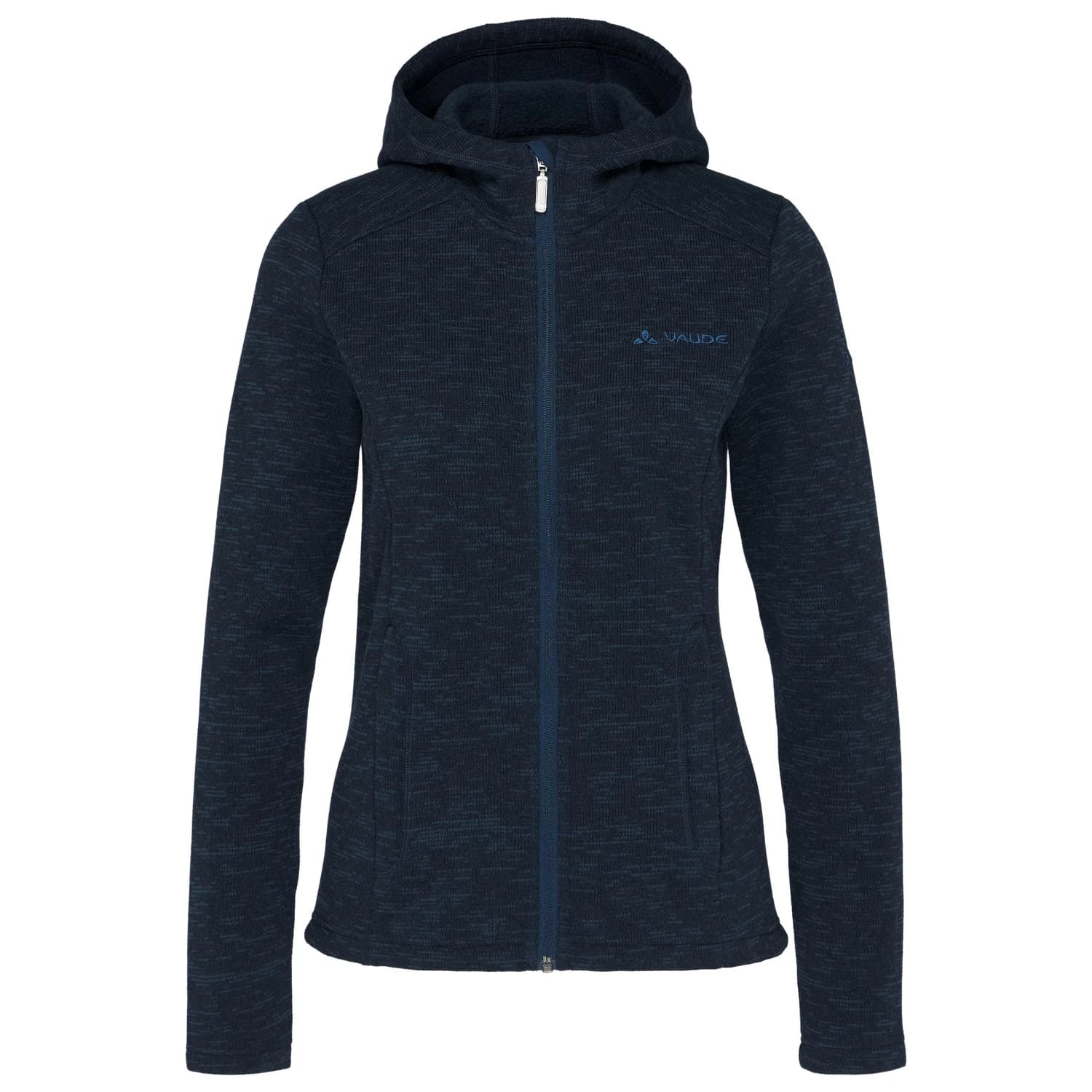 Дамско поларено яке Vaude Women's Aland Hooded Jacket Fleece jacket - Dark Sea