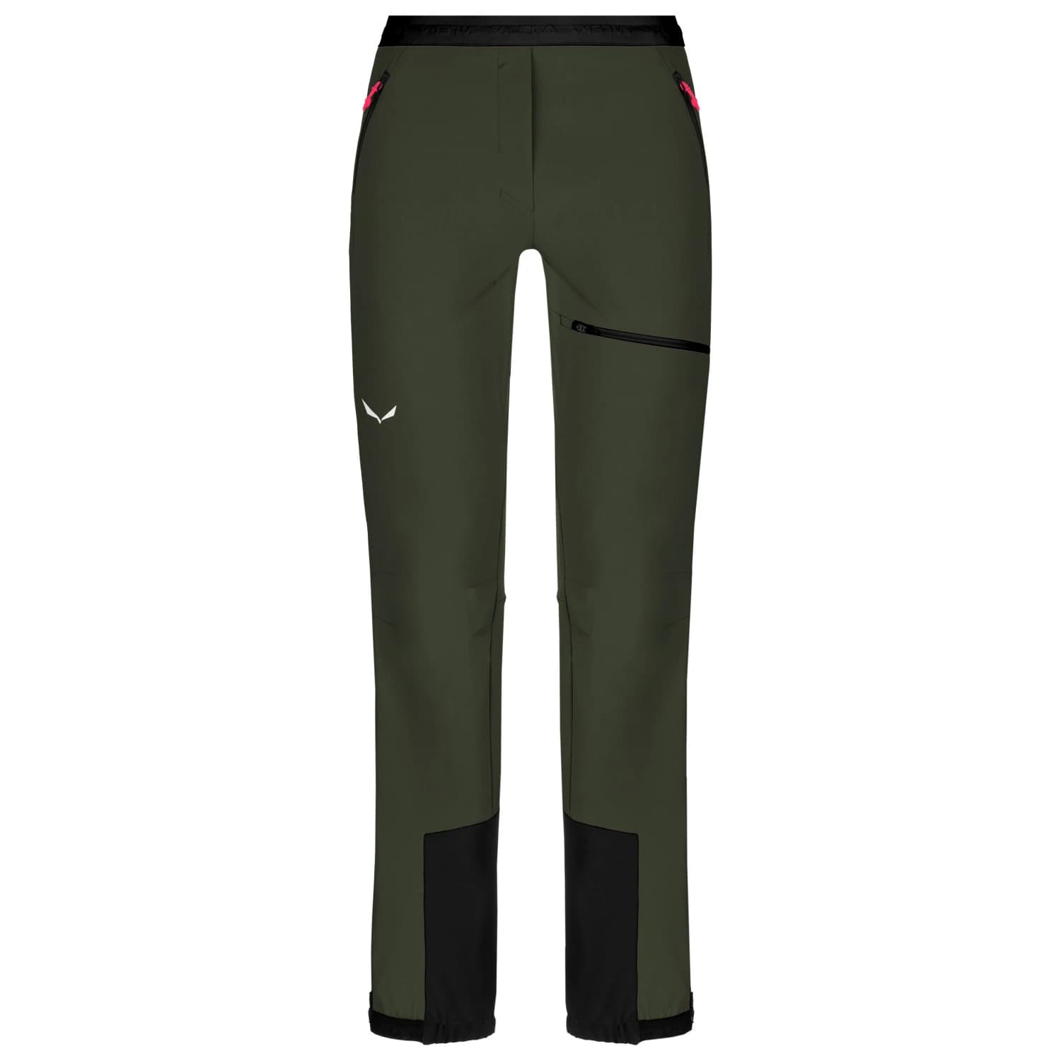 Дамски панталон за ски-туринг Salewa Women's Sella DST Light Pants Ski touring trousers - Dark Olive