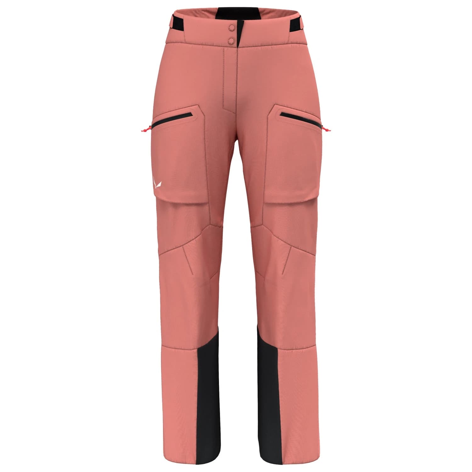 Дамски панталон за ски-туринг Salewa Women's Sella 3L Powertex Pant Ski touring trousers - Desert Pink / 0910