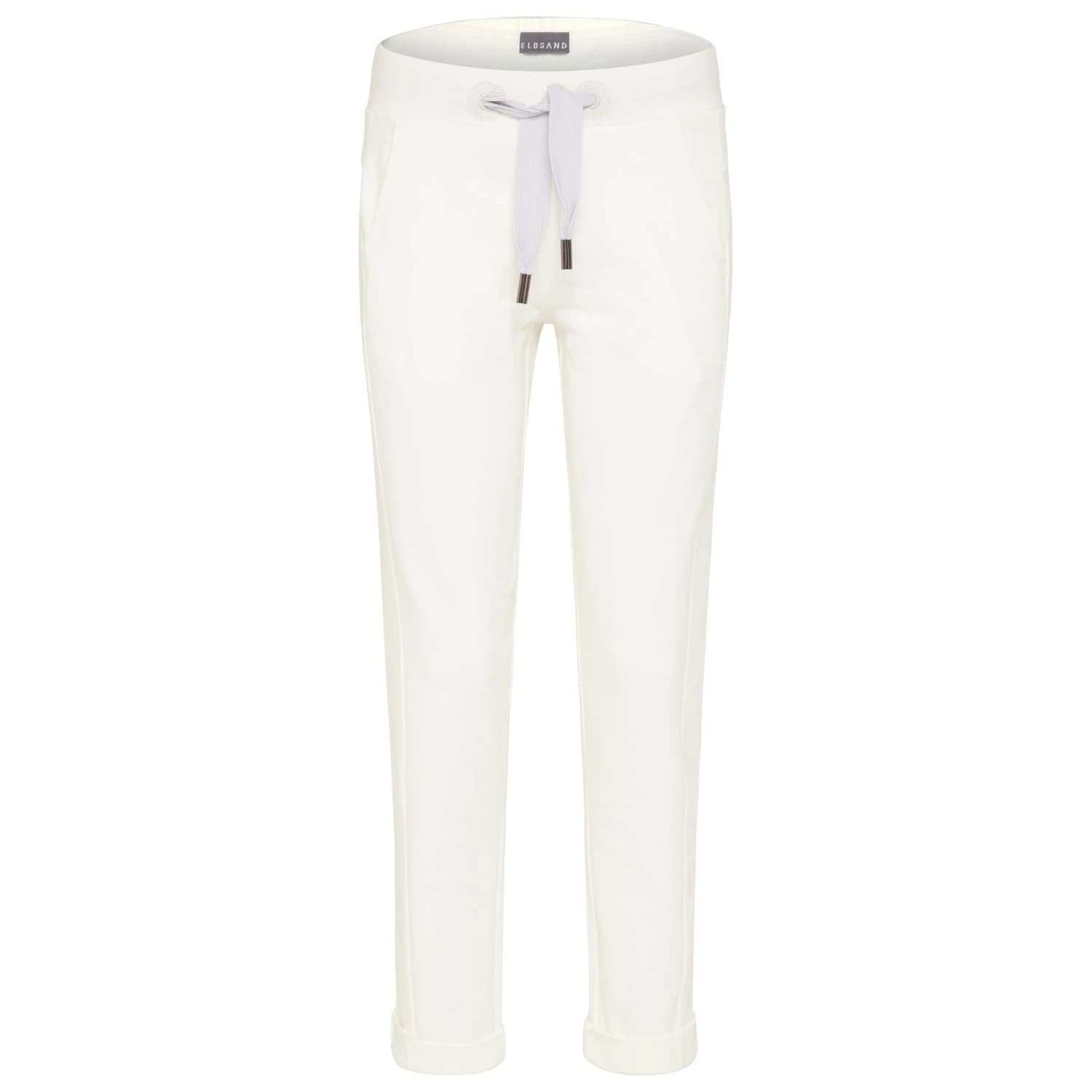 Дамски анцунг долнище ELBSAND Women's Brinja 7/8 Pants Tracksuit trousers - Cloud White