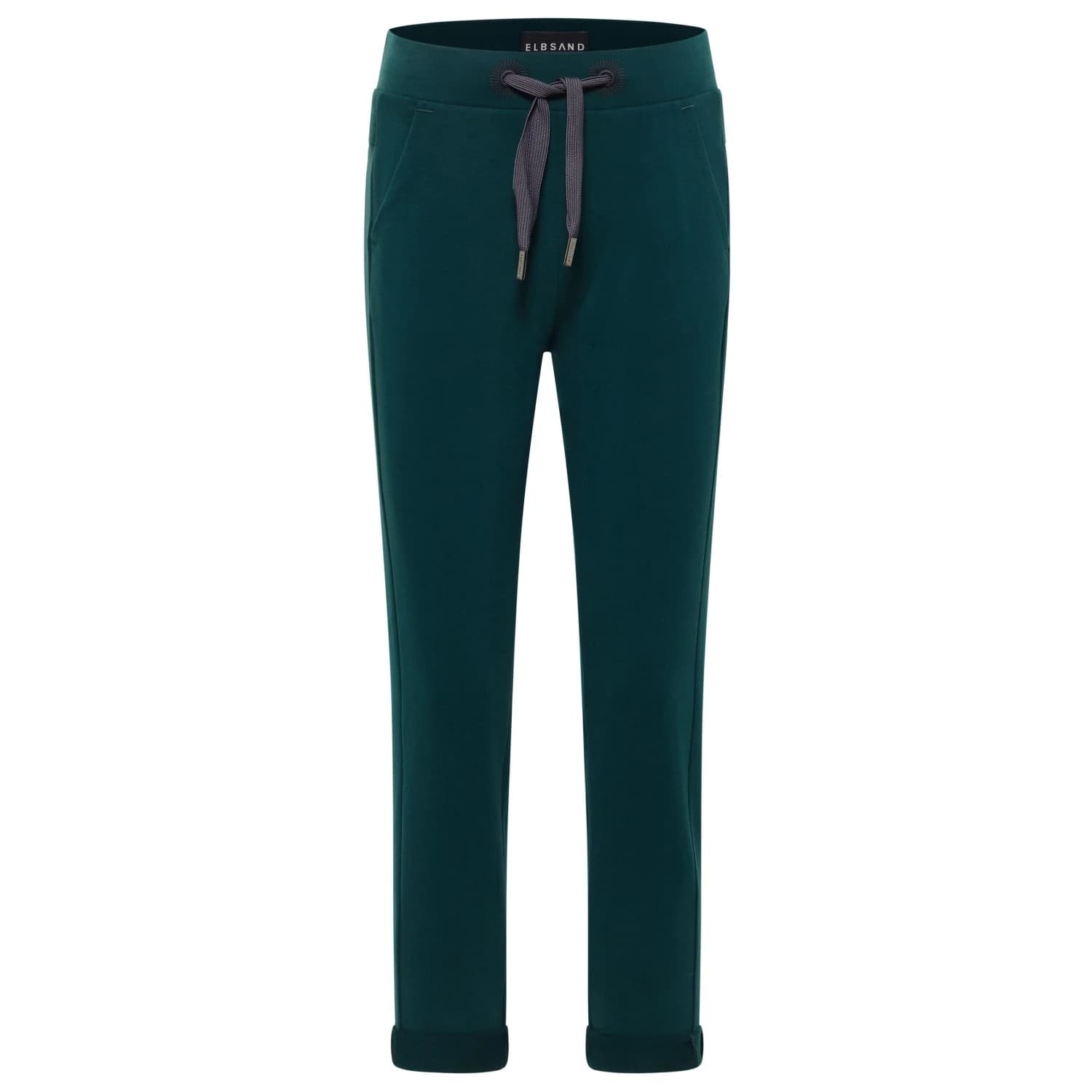 Дамски анцунг долнище ELBSAND Women's Brinja 7/8 Pants Tracksuit trousers - Dark Ivy