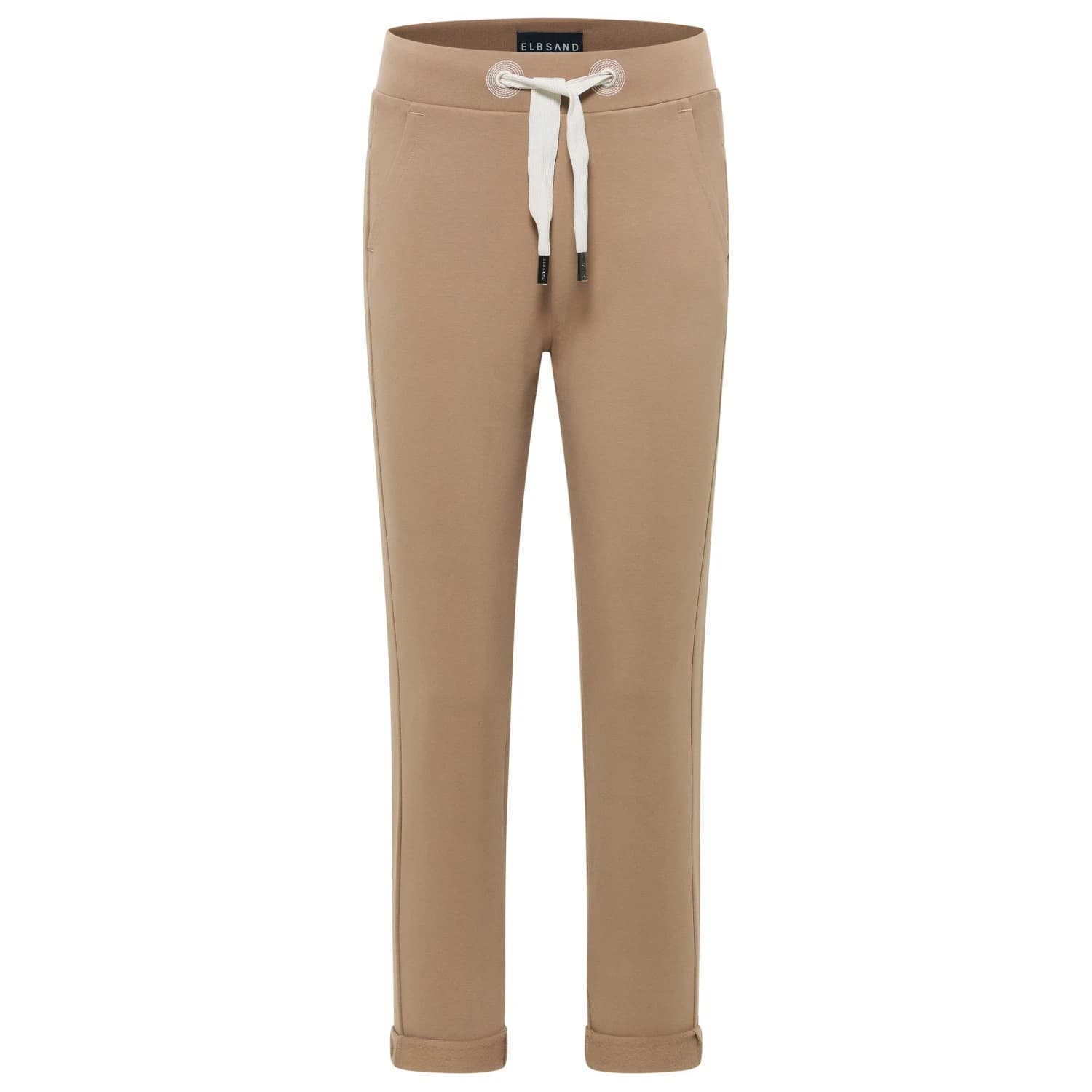 Дамски анцунг долнище ELBSAND Women's Brinja 7/8 Pants Tracksuit trousers - Nougat