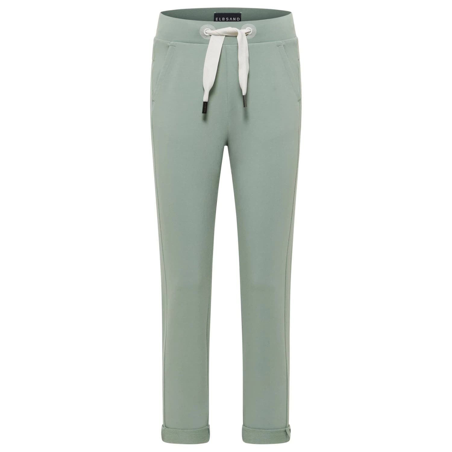 Дамски анцунг долнище ELBSAND Women's Brinja 7/8 Pants Tracksuit trousers - Silt Green