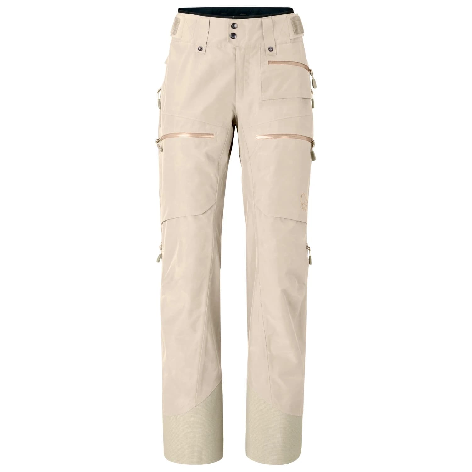Дамски ски панталон Norrøna Women's Lofoten GORE-TEX Insulated Pants Ski trousers - Oatmeal