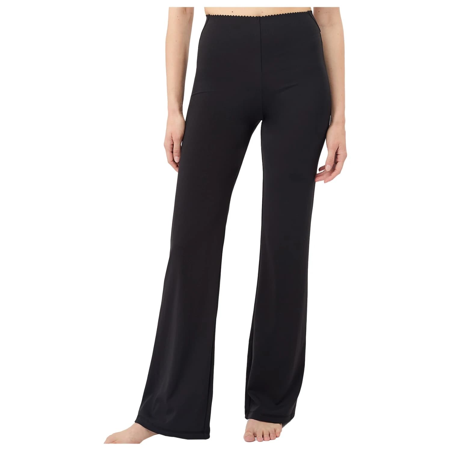 Дамски анцунг долнище Mandala Women's Flared Workout Pants Tracksuit trousers - Black