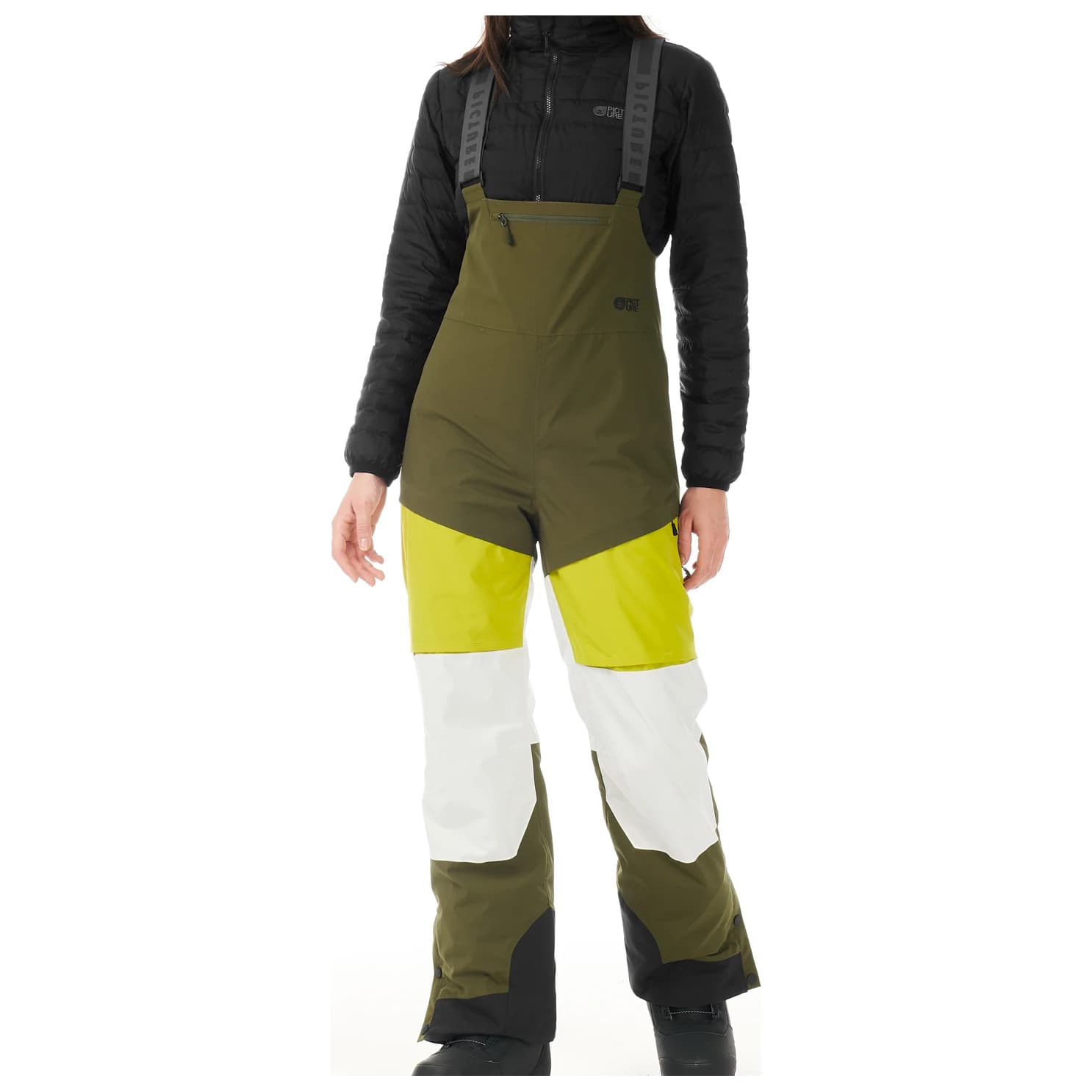 Дамски ски панталон Picture Women's Elwy Bib Pants Ski trousers - Tobacco