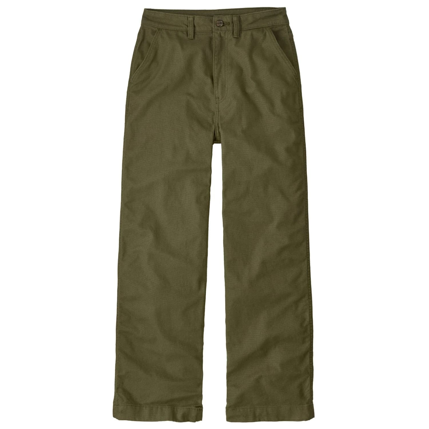 Дамски ежедневен панталон Patagonia Women's Point Reyes Canvas Wide Leg Pants Casual trousers - Basin Green