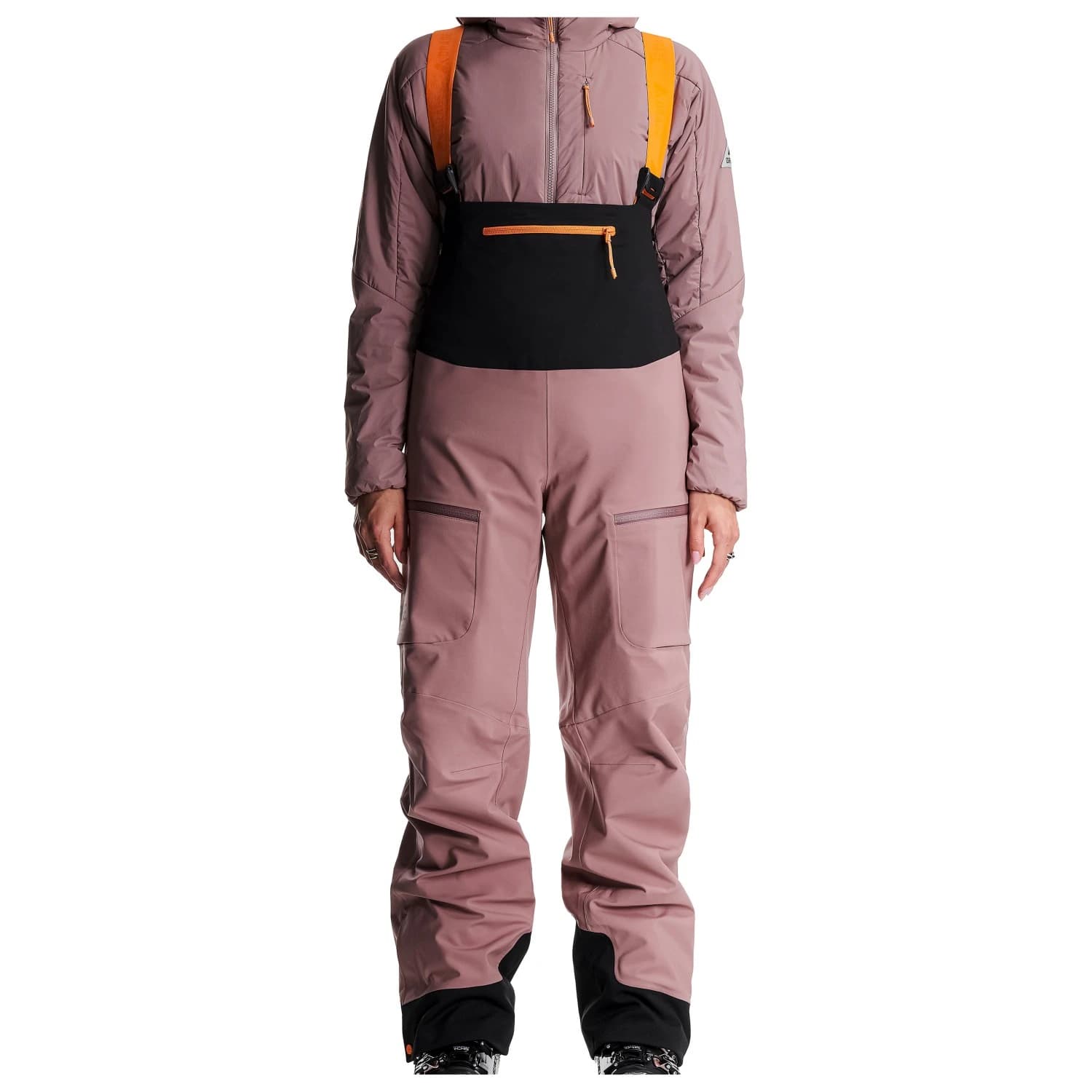 Дамски ски панталон Orage Women's Mtn-X Cliff 3L Bib Ski trousers - Light Plum