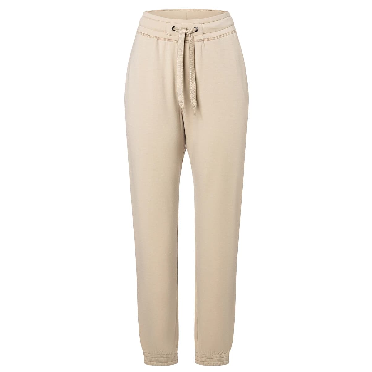 Дамски анцунг долнище super.natural Women's Solution Sweatpant Tracksuit trousers - White Pepper