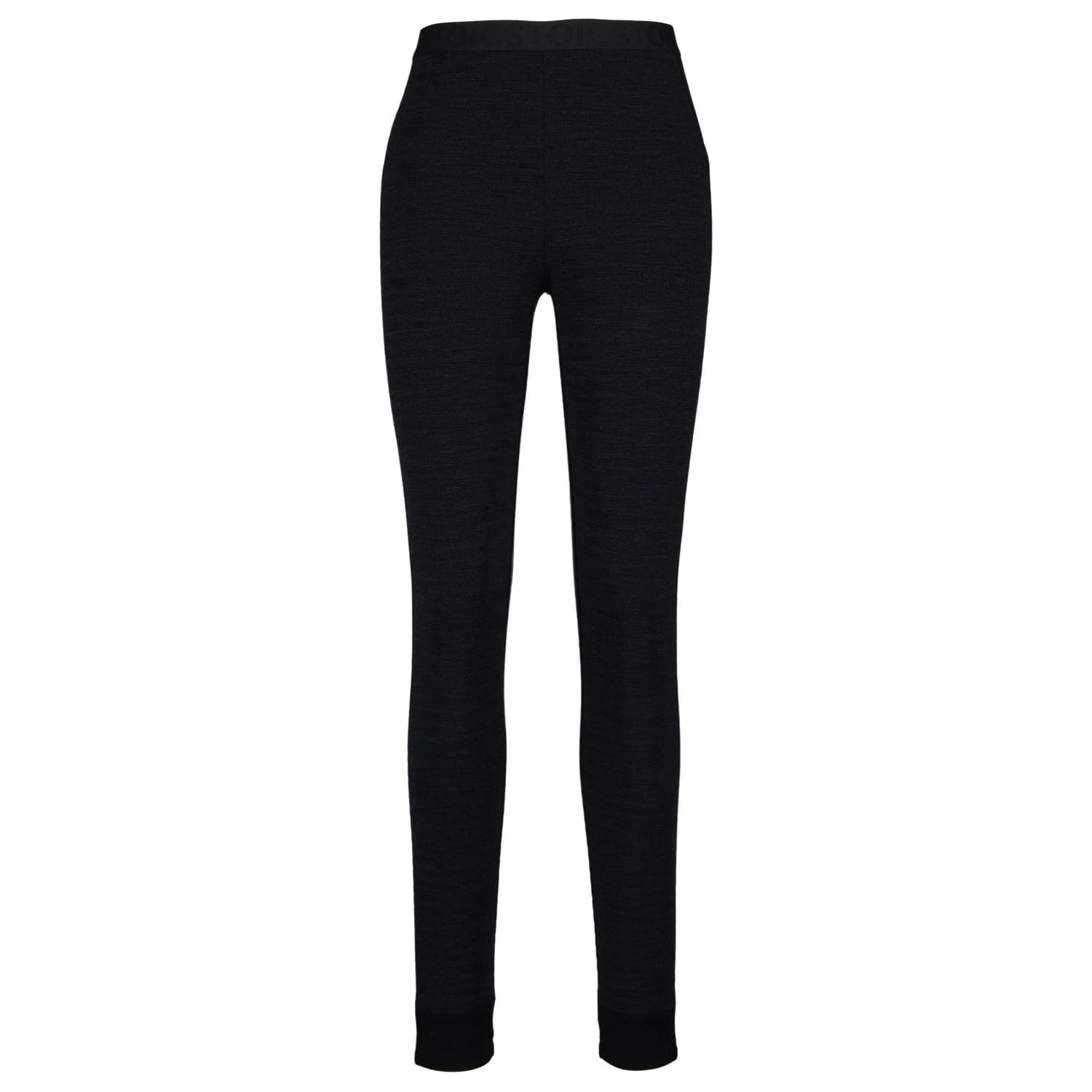 Дамски анцунг долнище Stoic Women's MerinoFleece260 FlenSt. Long Pants Long john - Black Melange / Black