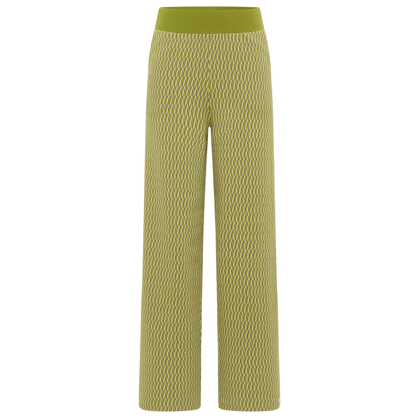 Дамски ежедневен панталон Tranquillo Women's Gestrickte Hose im Retro-Look Casual trousers - Seaweed