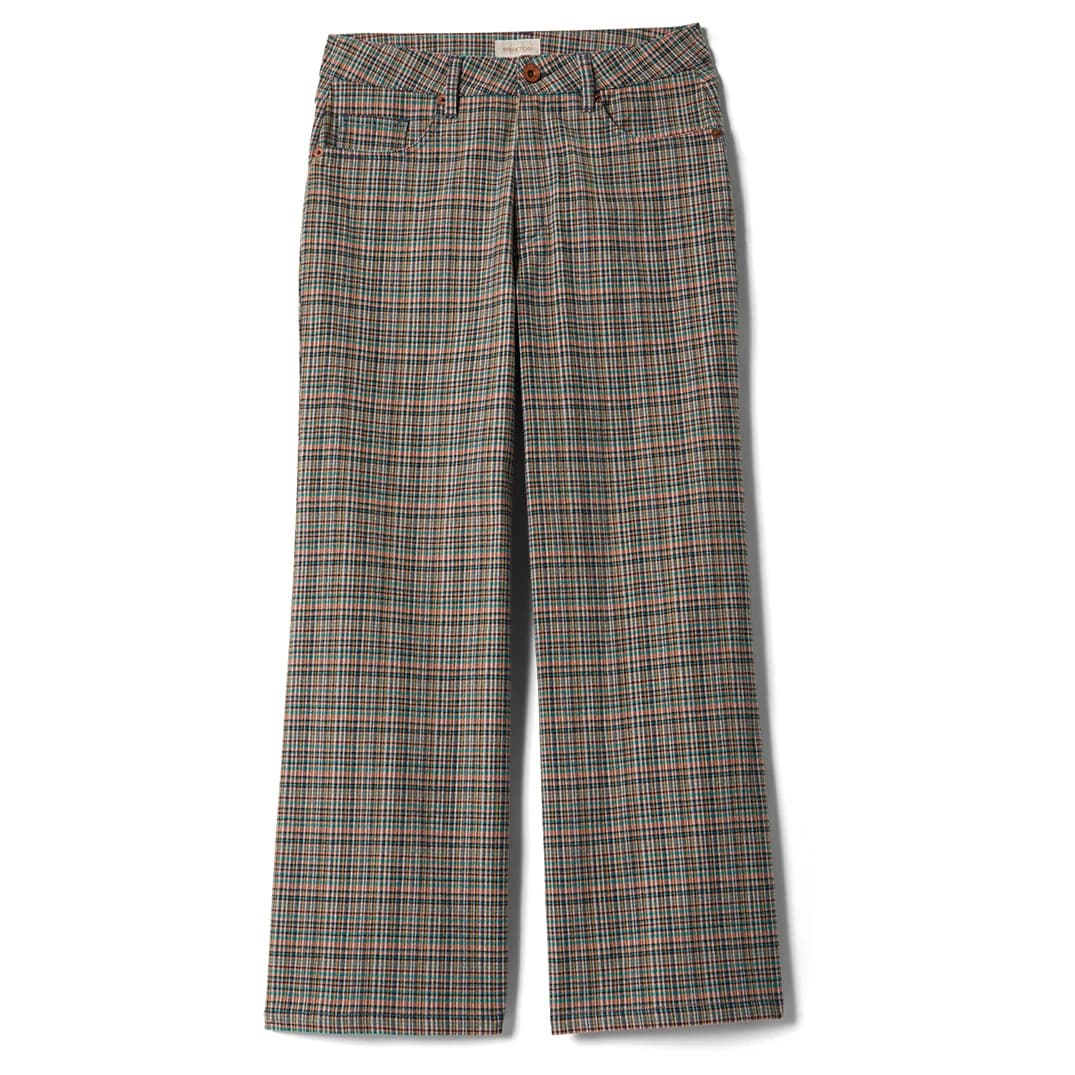Дамски ежедневен панталон Brixton Women's Margo Cropped 5 Pocket Pant Casual trousers - Multi Stripe / Plaid