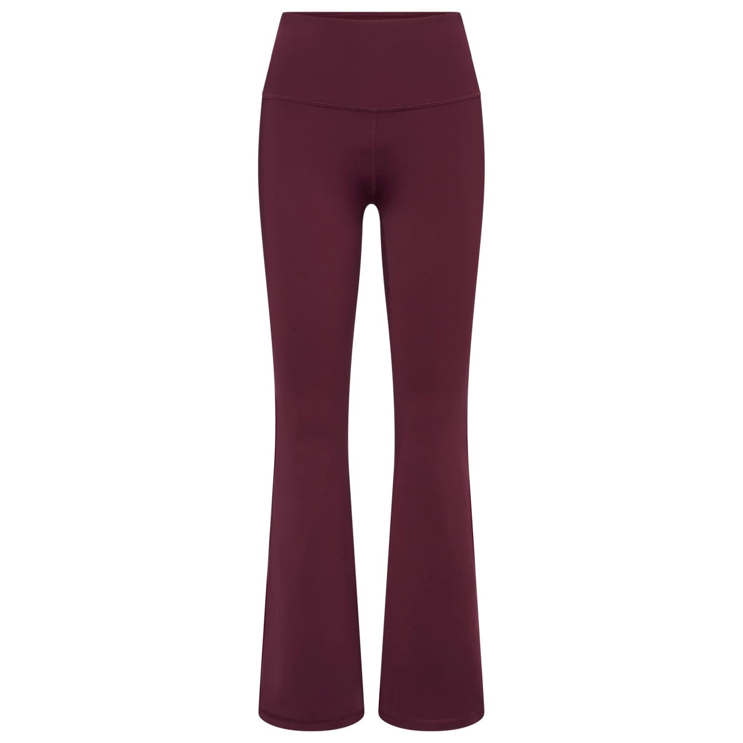 Дамски анцунг долнище Hey honey Women's High-Waist Flared Leggings Always Dressed Tracksuit trousers - Italian Plum