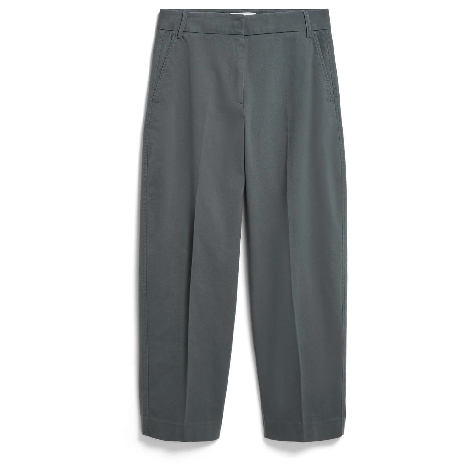 Дамски ежедневен панталон Armedangels Women's Barrel Leg Twill Pant Casual trousers - Space Steel