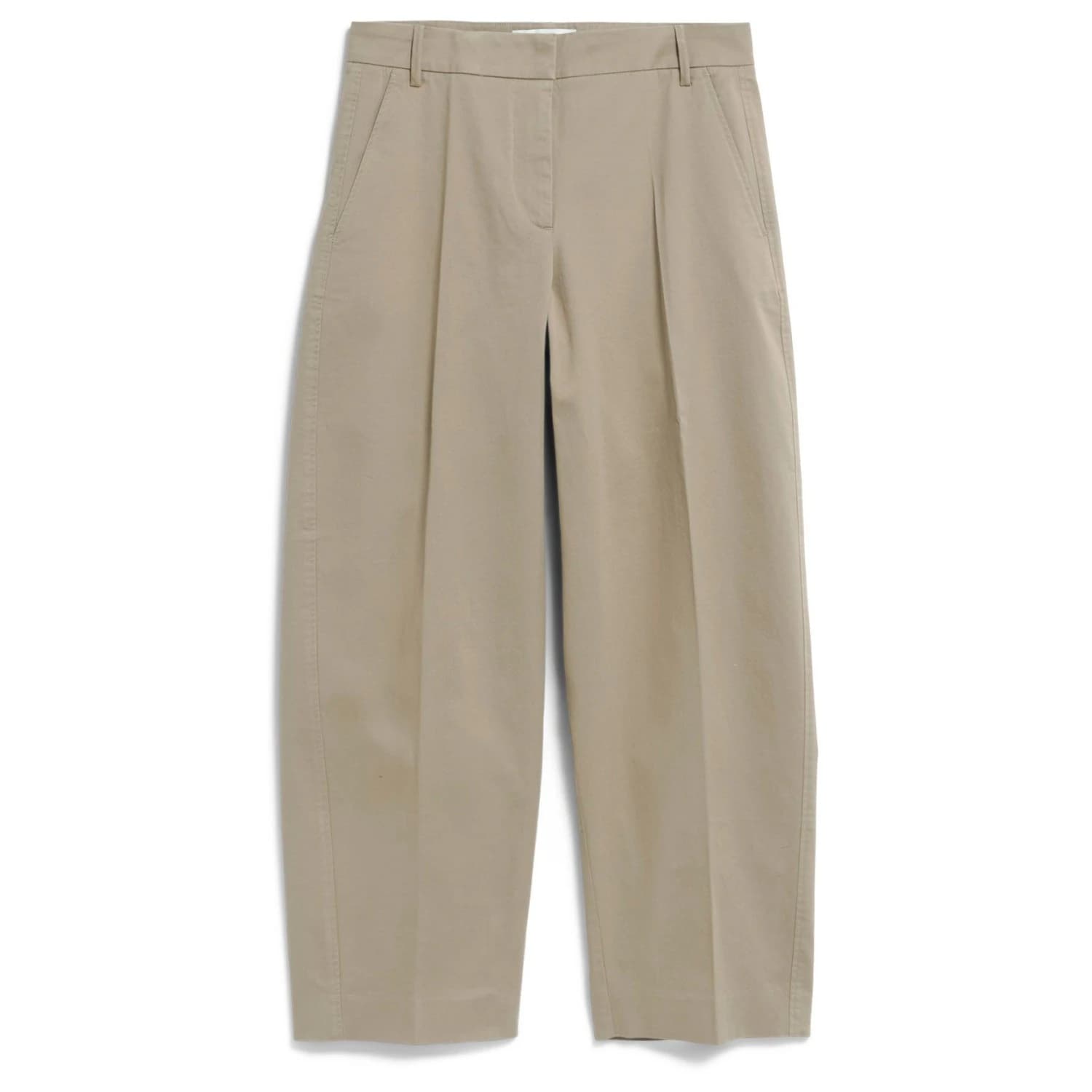Дамски ежедневен панталон ARMEDANGELS Women's Barrel Leg Twill Pant Casual trousers - Light Sage