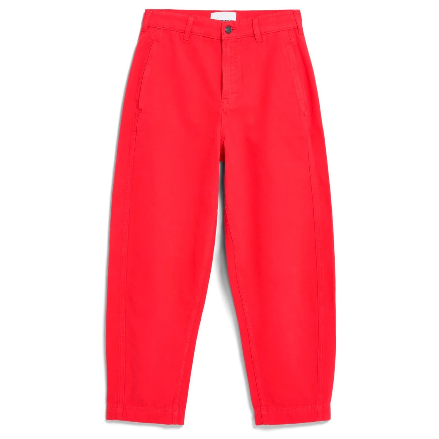 Дамски ежедневен панталон ARMEDANGELS Women's Workwear Canvas Barrel Pant Casual trousers - Mars Red