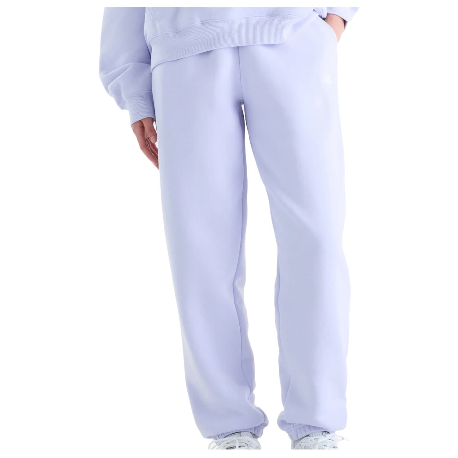 Дамски анцунг долнище New Balance Women's Sport Essentials Fleece Jogger Tracksuit trousers - Smoked Violet
