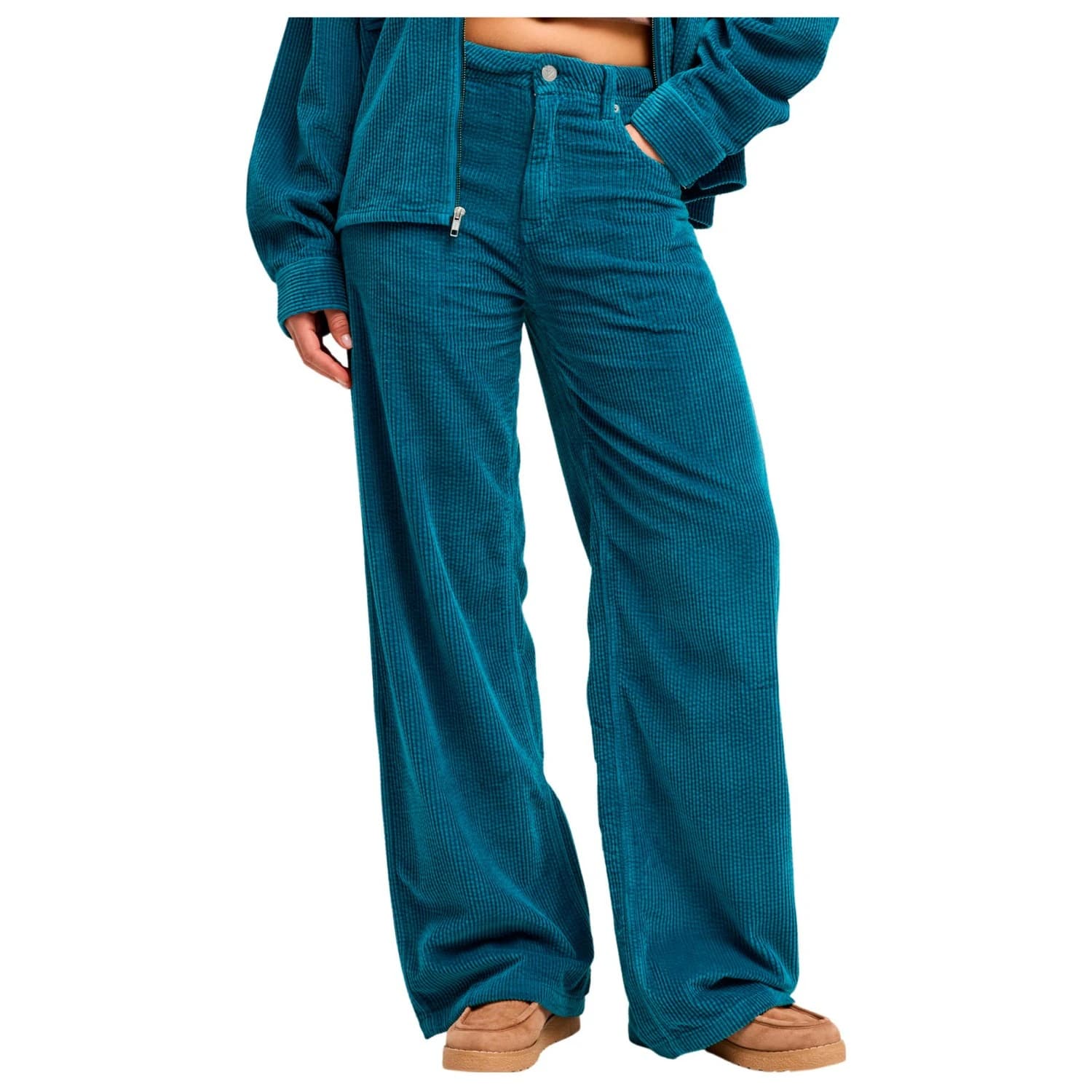 Дамски ежедневен панталон Roxy Women's Surf Crush Cord Casual trousers - Corsair
