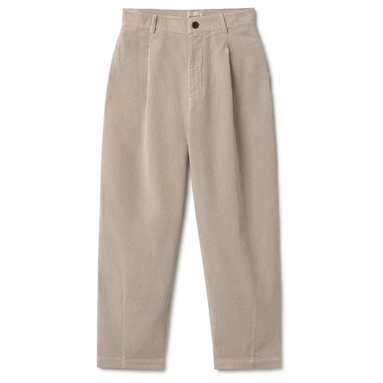 Дамски ежедневен панталон TWOTHIRDS Women's Haruku Corduroy Casual trousers - Feather Grey