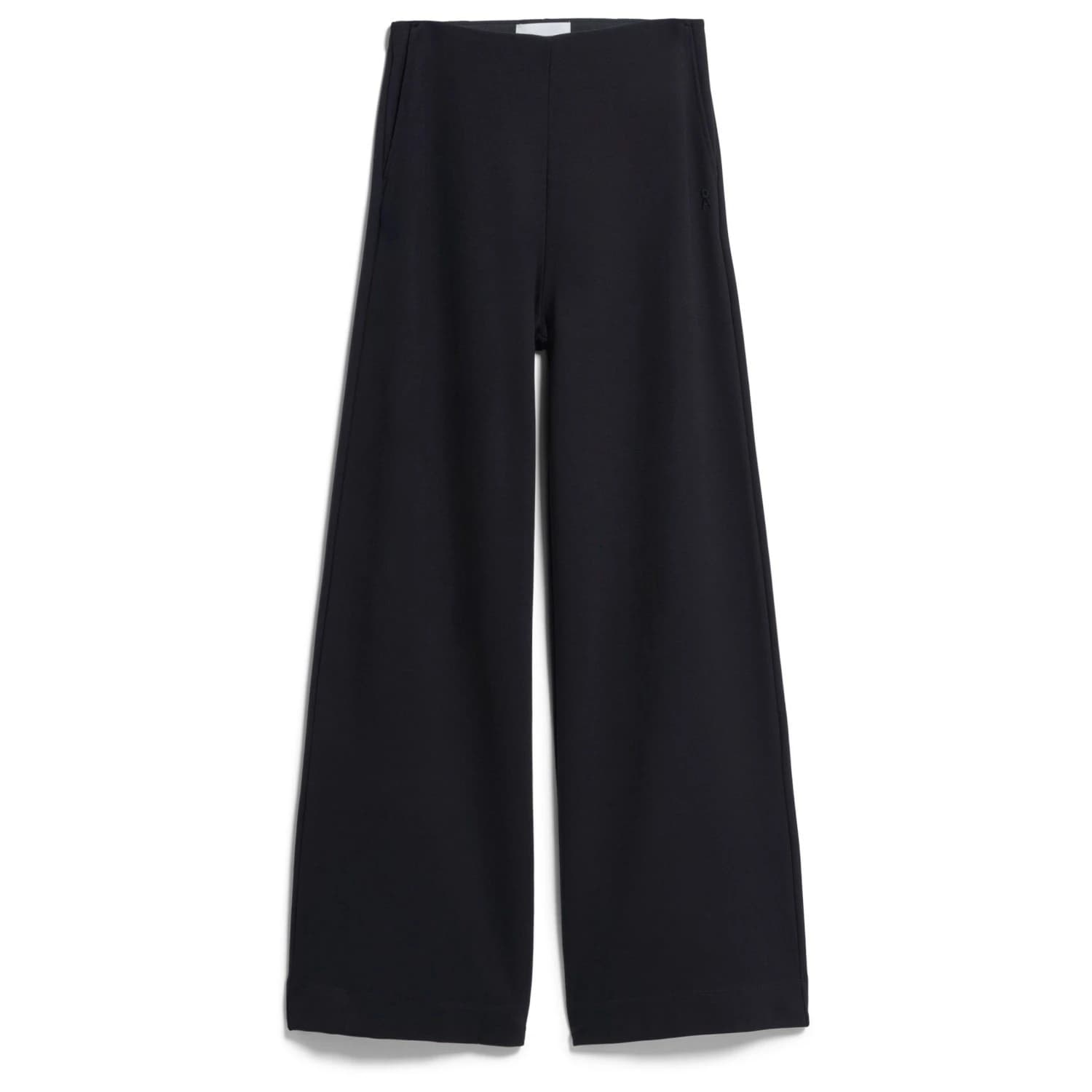 Дамски ежедневен панталон ARMEDANGELS Women's Basic Jersey Wide Leg Pant Casual trousers - Black
