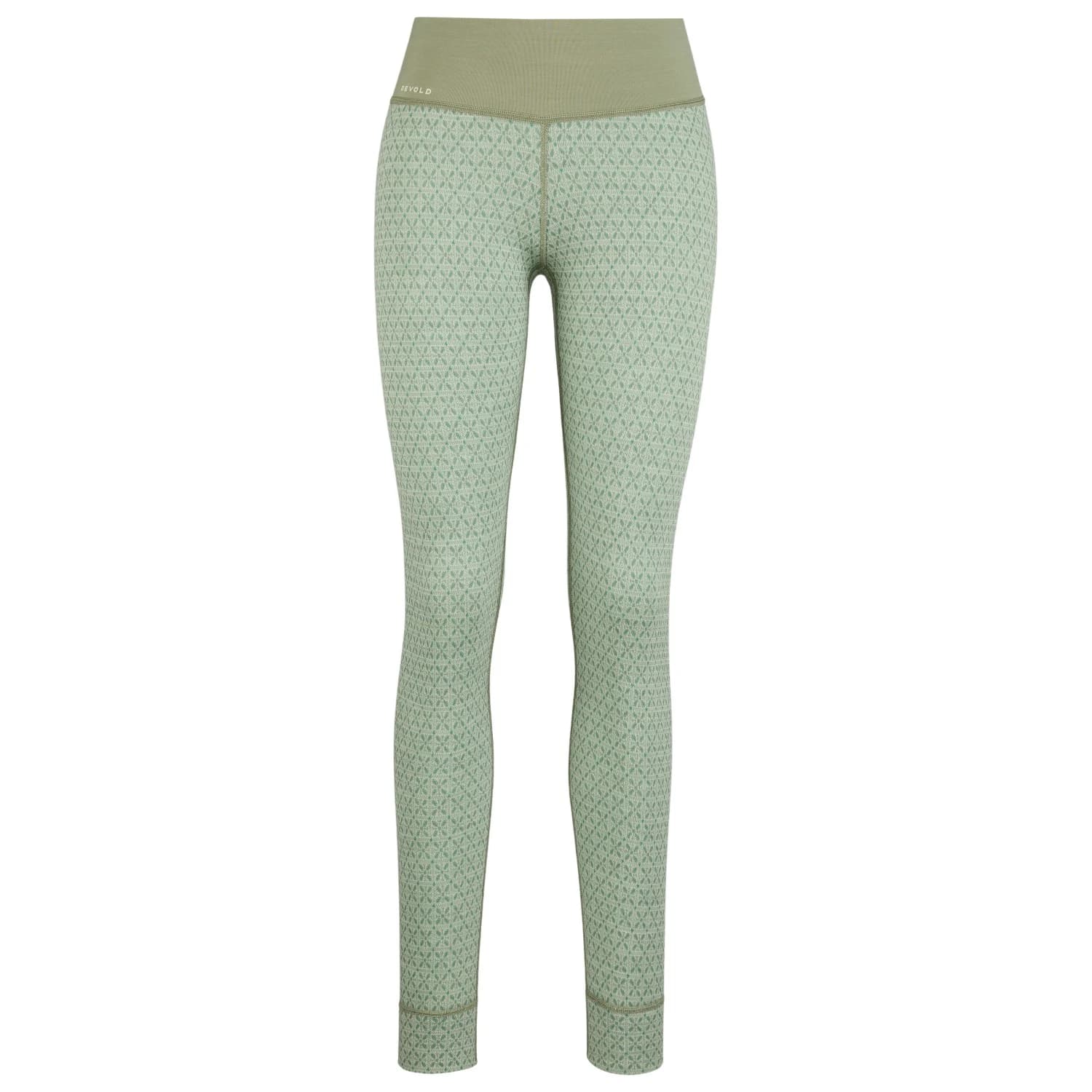 Дамско мериносово термобельо Devold Women's Kvitegga Long Johns Merino base layer - Raw White