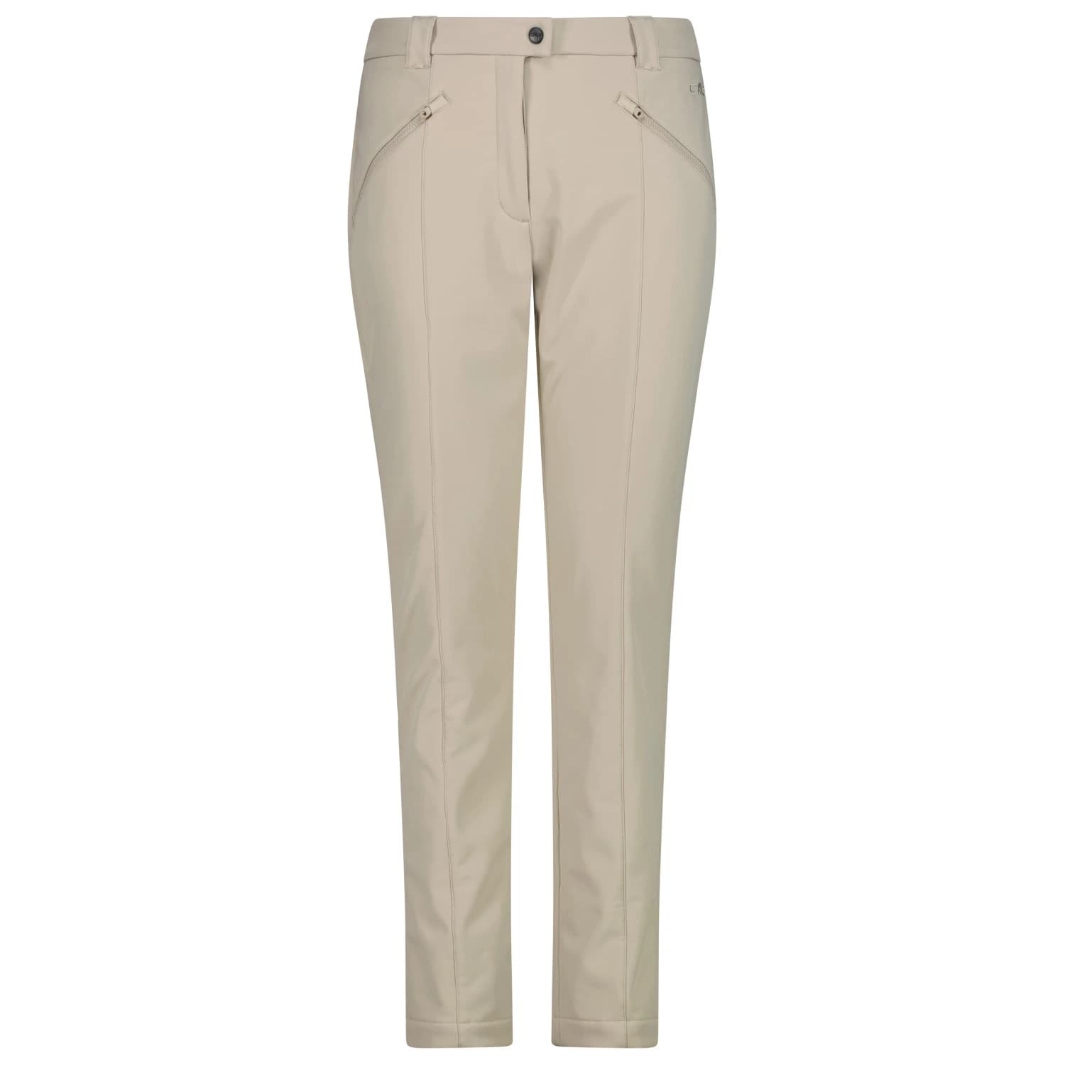 Туристически панталон CMP Women's Long Pant Softshell 3A11266 Softshell trousers - Kaki