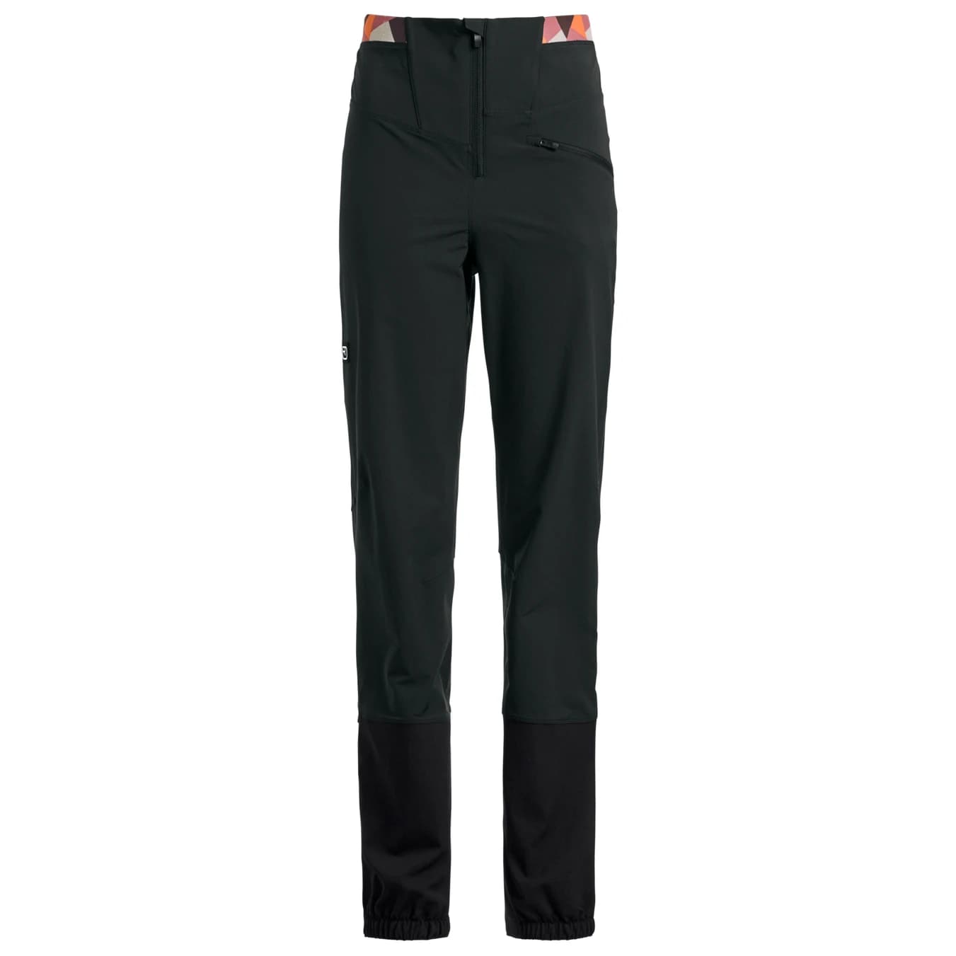 Дамски софтшел панталон Ortovox Women's Venet Softshell Stretch Pants Softshell trousers - Black Raven