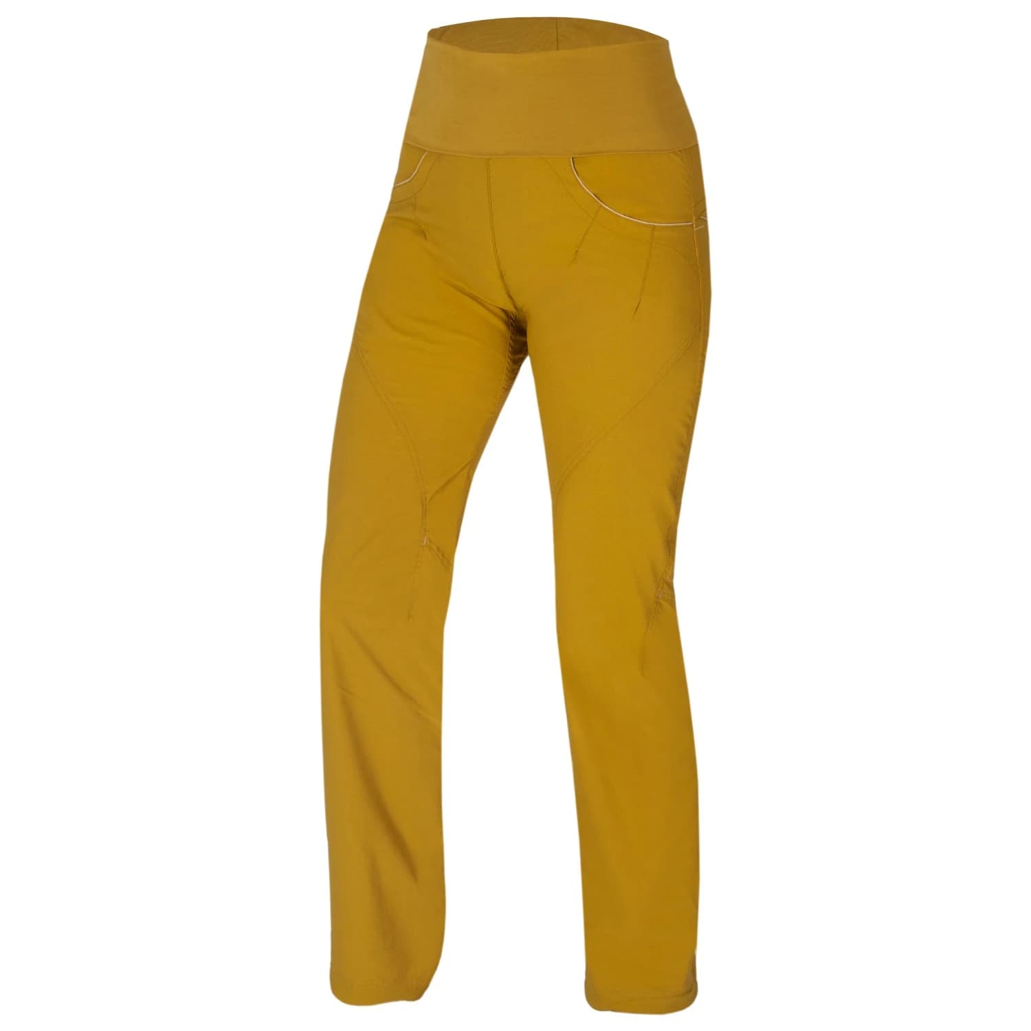 Дамски панталон за катерене Ocun Women's Noya Pants Climbing trousers - Yellow Dried Tobacco