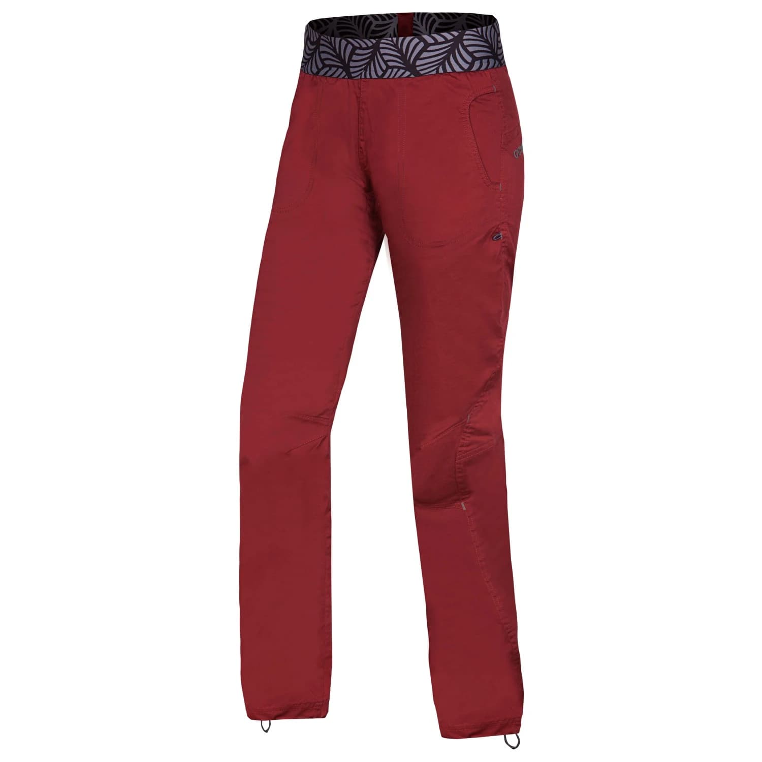 Дамски панталон за катерене Ocun Women's Pantera Organic Pants Climbing trousers - Wine Syrah