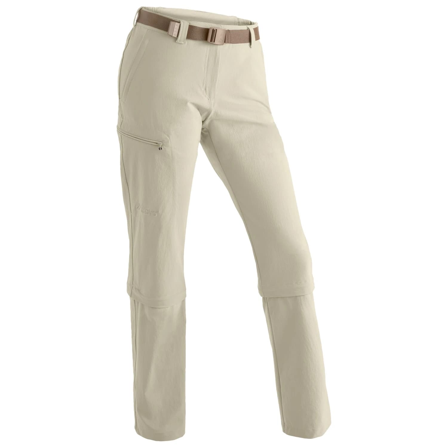 Дамски панталон със свалящи крачоли Maier Sports Women's Arolla Walking trousers - Brown Rice