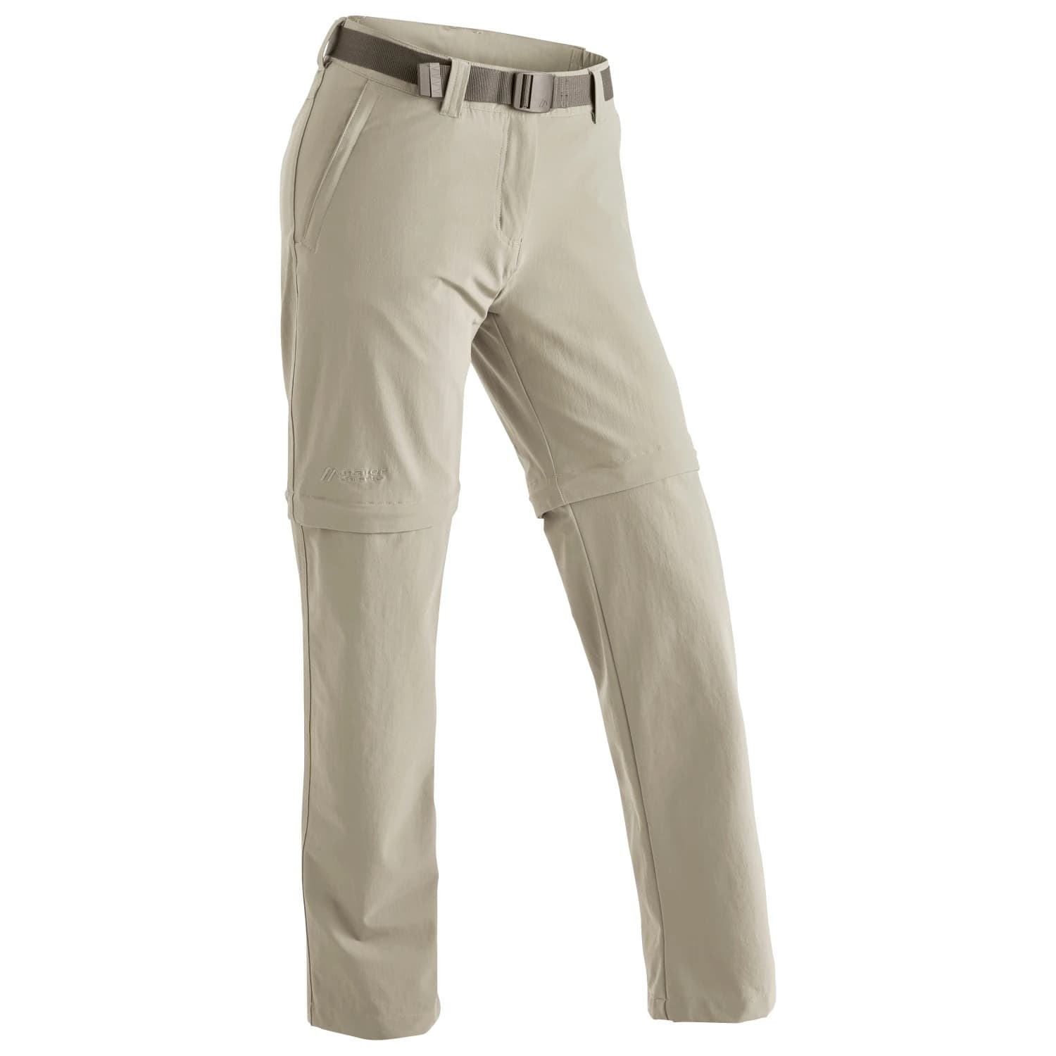 Дамски панталон със свалящи крачоли Maier Sports Women's Nata 2 Walking trousers - Brown Rice