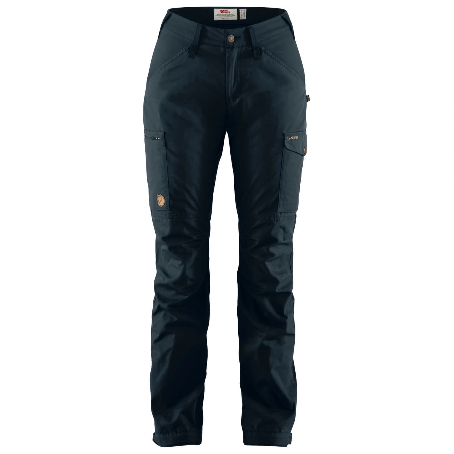 Дамски туристически панталон Fjällräven Women's Kaipak Trousers Curved Walking trousers - Dark Navy
