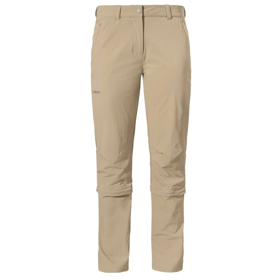 Дамски панталон със свалящи крачоли Schöffel Women's Pants Engadin1 Zip Off Zip-off trousers - Brandon Beige