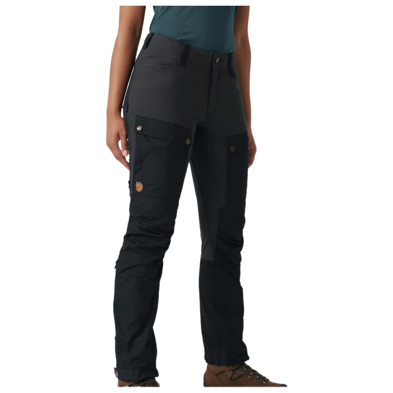 Дамски туристически панталон Fjällräven Women's Keb Trousers Walking trousers - Black