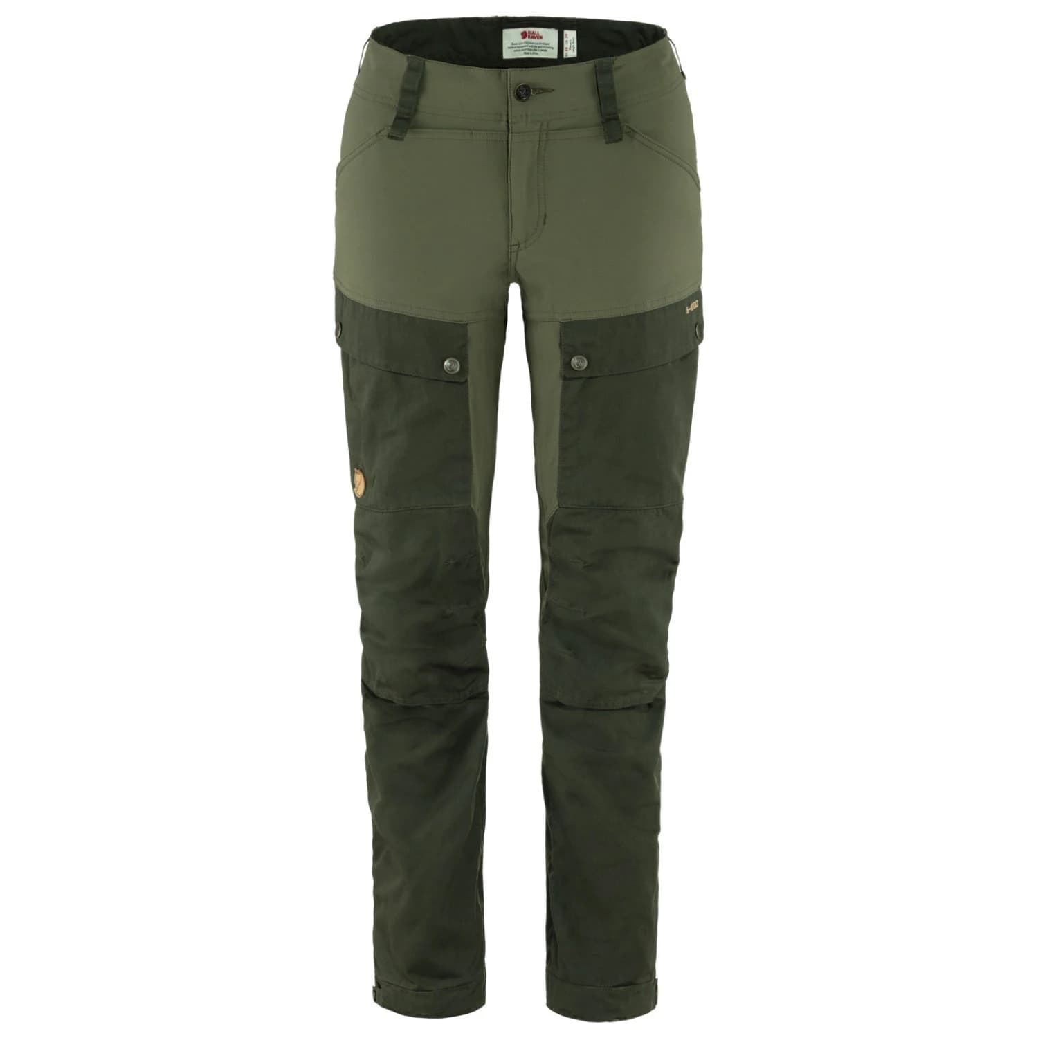 Дамски туристически панталон Fjällräven Women's Keb Trousers Walking trousers - Deep Forest / Laurel Green