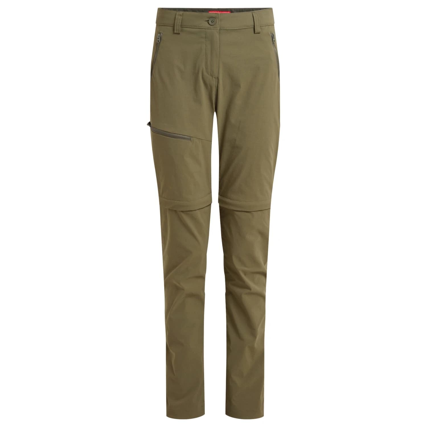 Дамски панталон със свалящи крачоли Craghoppers Women's Nosilife Pro Convertible Trousers III Zip-off trousers - Wild Olive