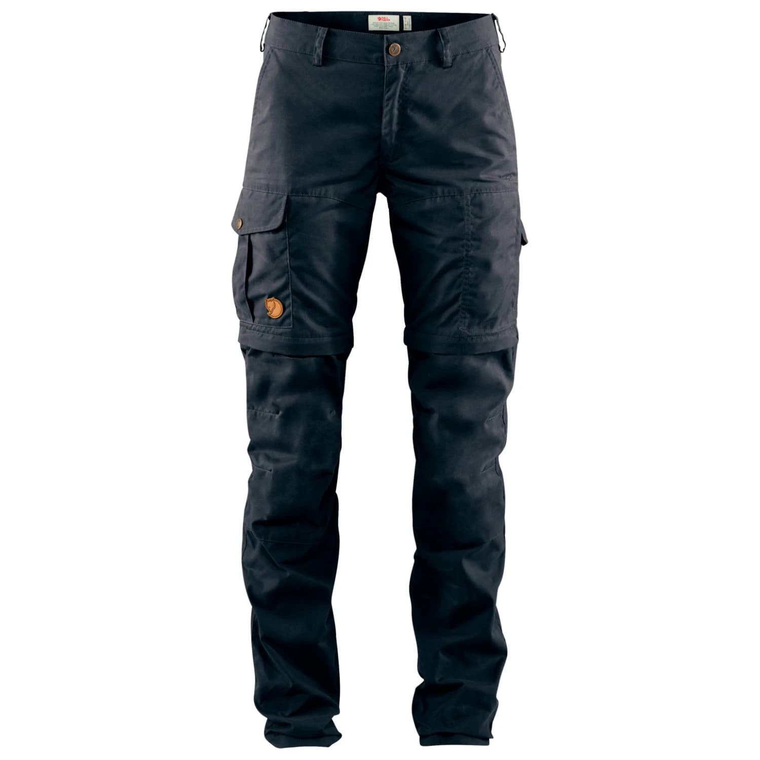 Дамски панталон със свалящи крачоли Fjällräven Women's Karla Pro Zip-Off Trousers - Dark Navy