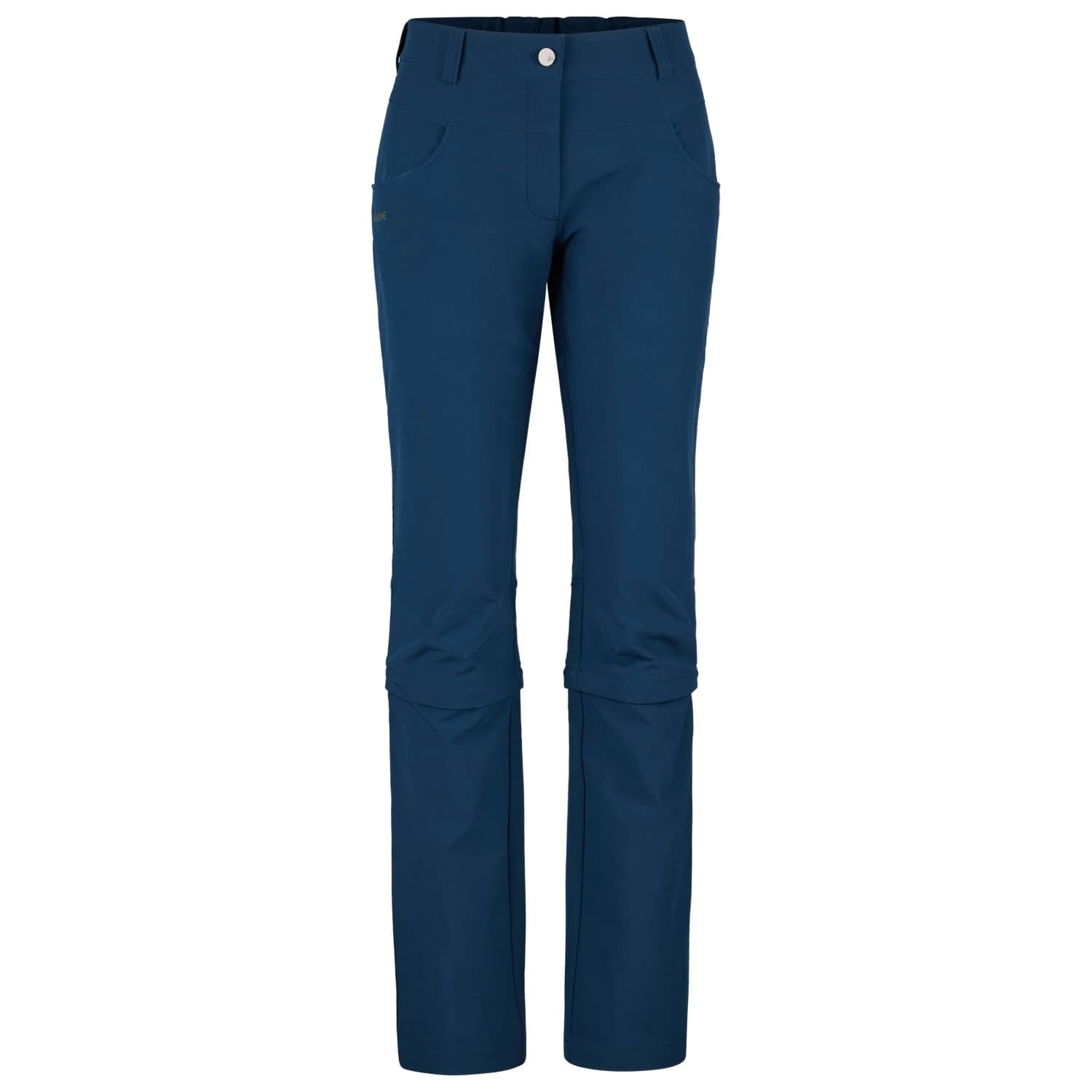 Дамски панталон със свалящи крачоли Vaude Women's Itri Capri Zip Off Pants II Walking trousers - Dark Sea