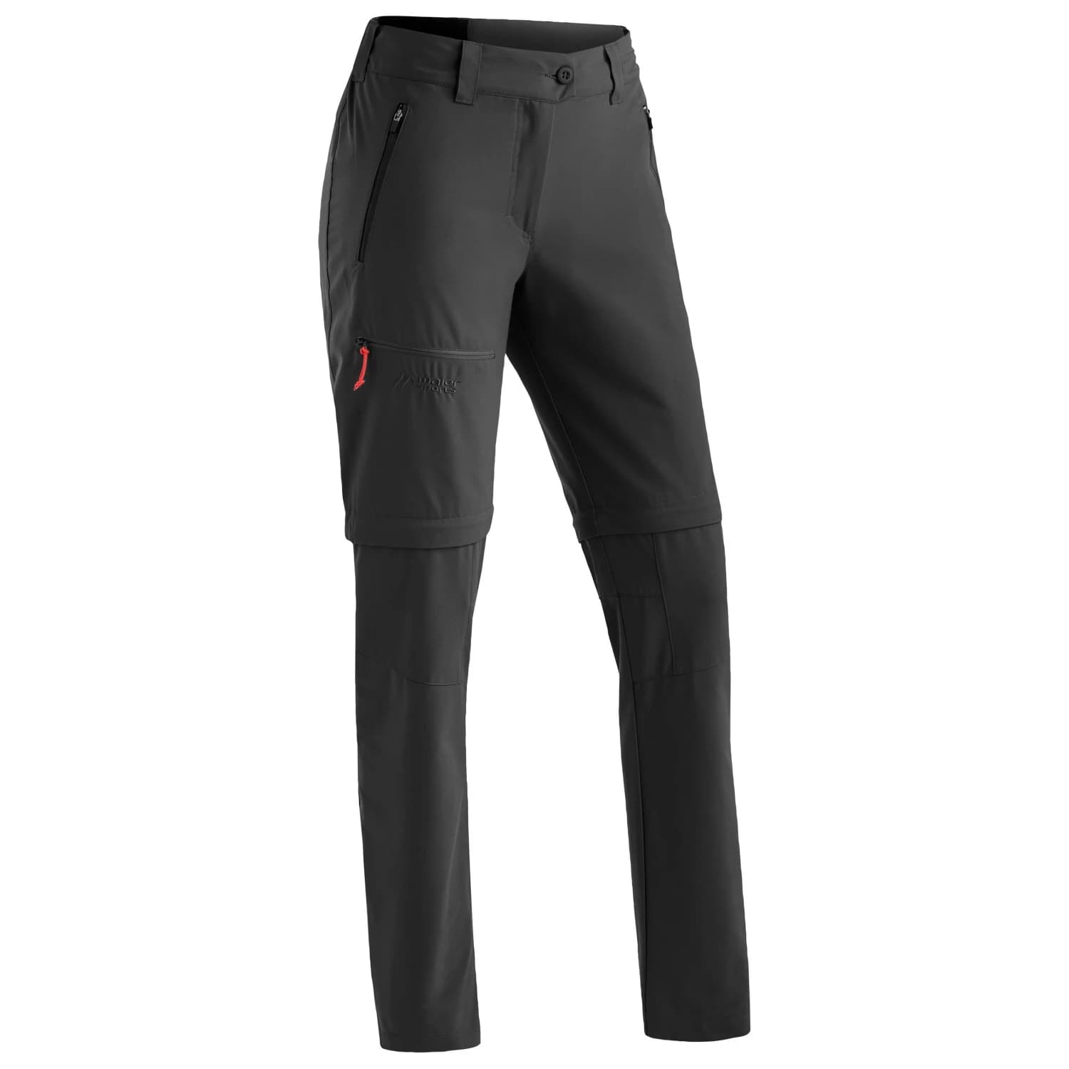 Дамски панталон със свалящи крачоли Maier Sports Women's Nata Zip Loop Zip-off trousers - Black