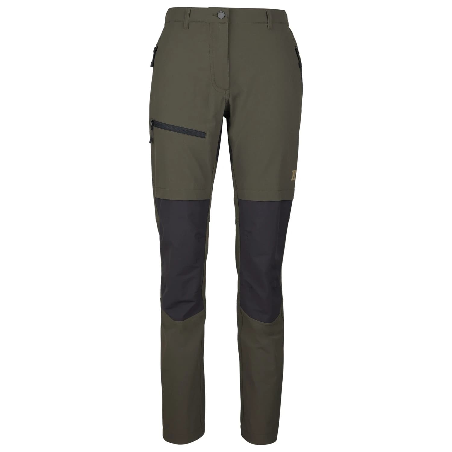 Дамски туристически панталон Heber Peak Women's EvergreenHe. Stretch Pants II Walking trousers - Deep Brown