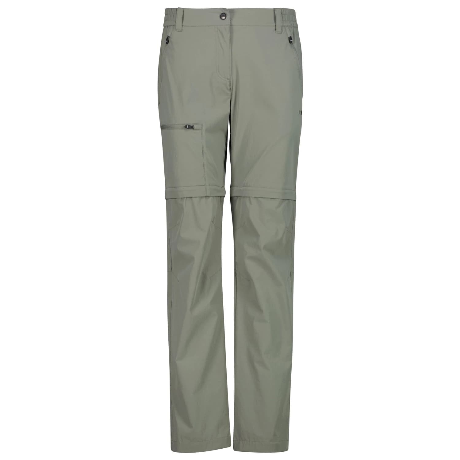 Дамски панталон със свалящи крачоли Cmp Women's 4-Way Stretch Zip Off Pant Zip-off trousers - Avocado