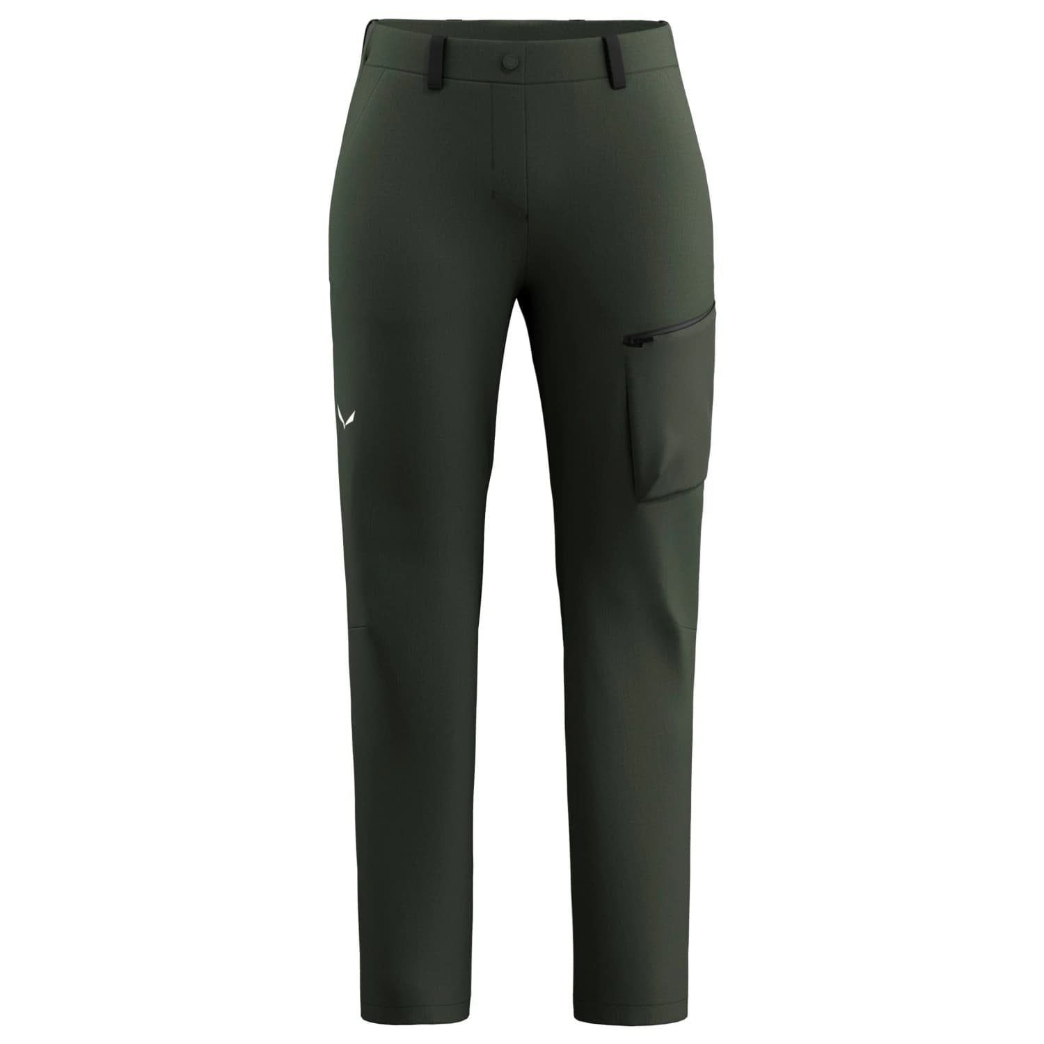 Дамски туристически панталон Salewa Women's Puez Hemp/DST Pant Walking trousers - Dark Olive
