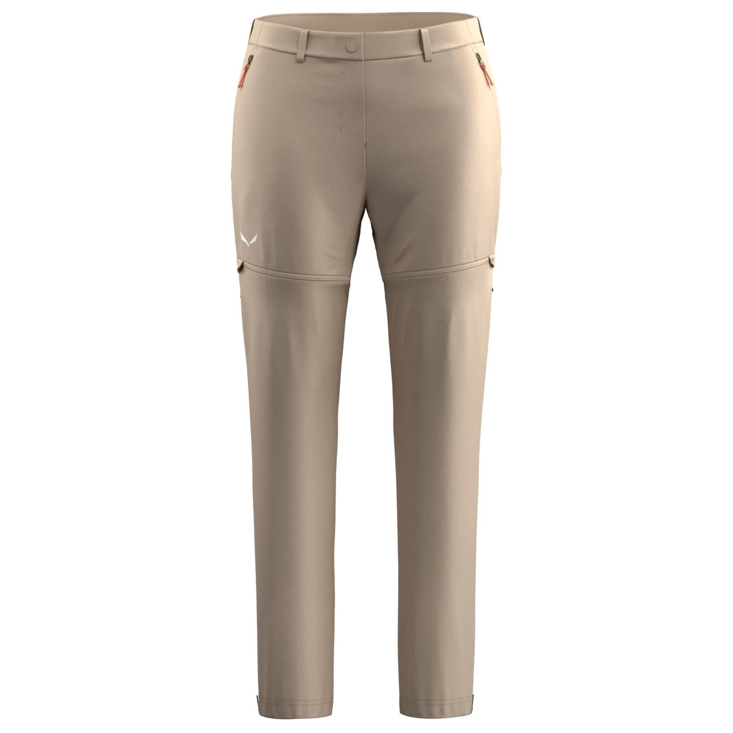 Дамски панталон със свалящи крачоли Salewa Women's Puez Talvena DST 2/1 Pant Walking trousers - Quicksand