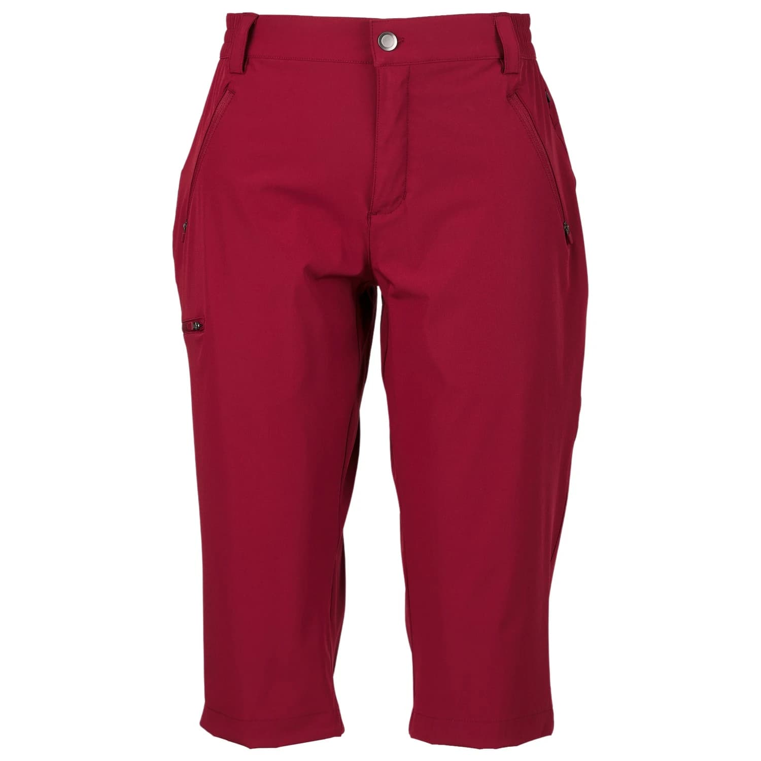 Дамски туристически панталон Heber Peak Women's MapleHe. Trekking Capri Pants Walking trousers - Dark Red