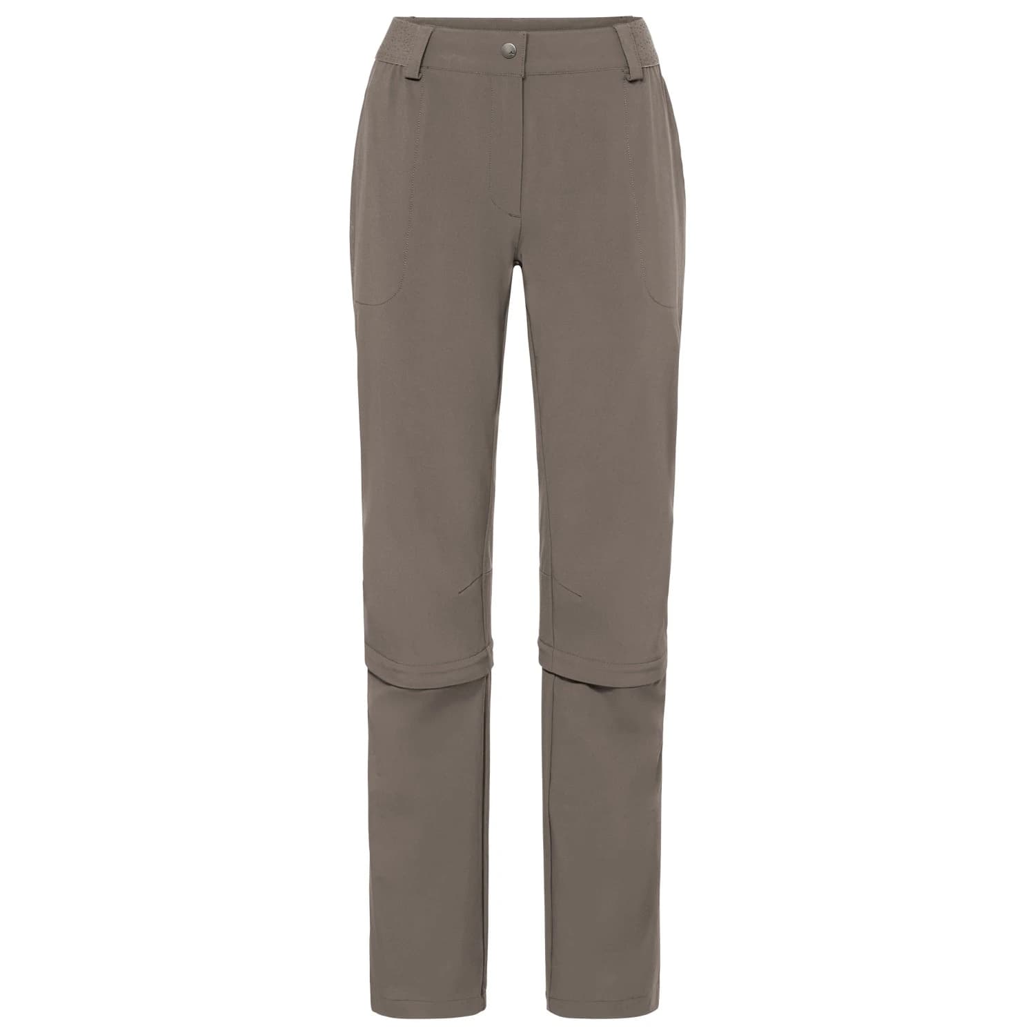 Дамски панталон със свалящи крачоли Vaude Women's Farley Stretch Zip Off Capri Pants Walking trousers - Coconut