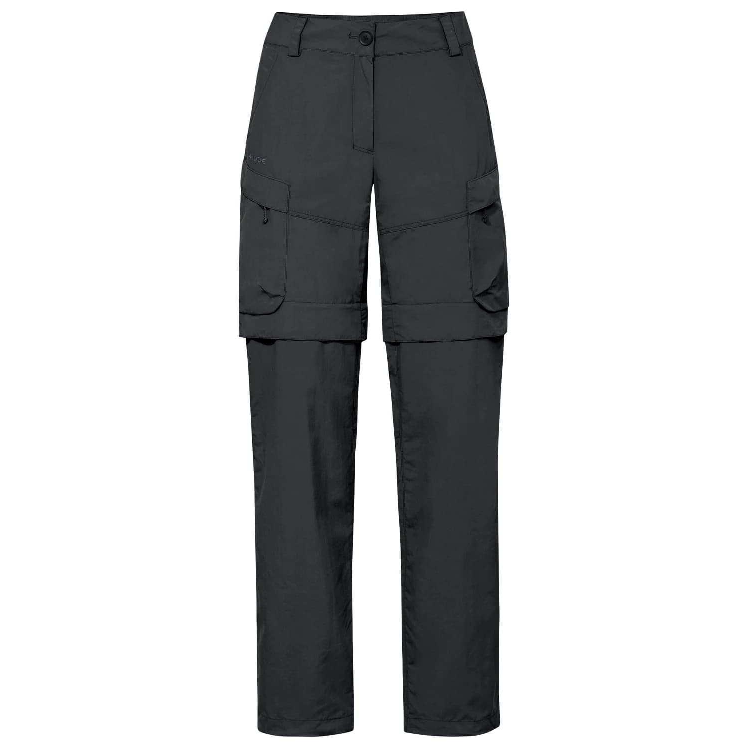 Дамски панталон със свалящи крачоли Vaude Women's Neyland Cargo Zip Off Pants Walking trousers - Phantom Black