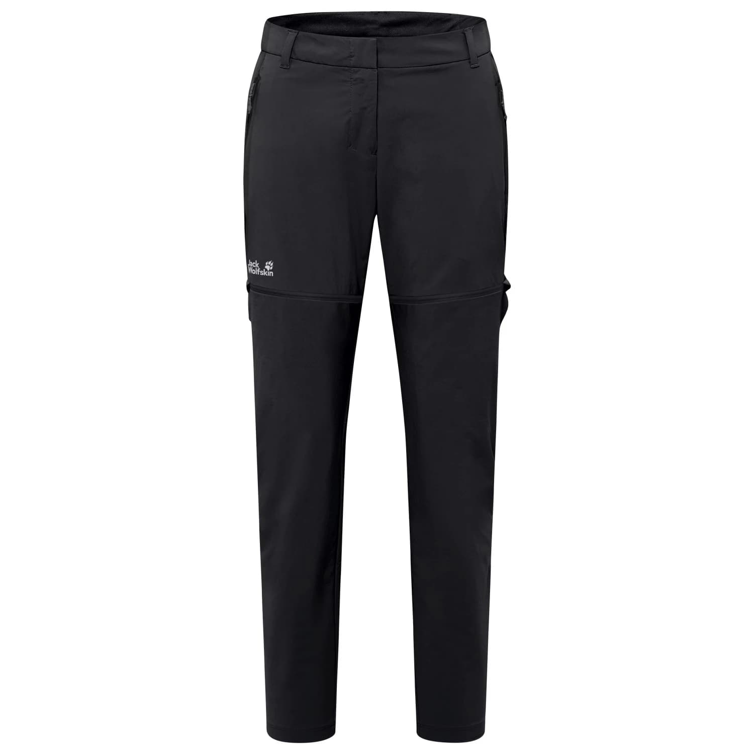 Дамски панталон със свалящи крачоли Jack Wolfskin Women's Hikeout Zip Off Pants Zip-off trousers - Black