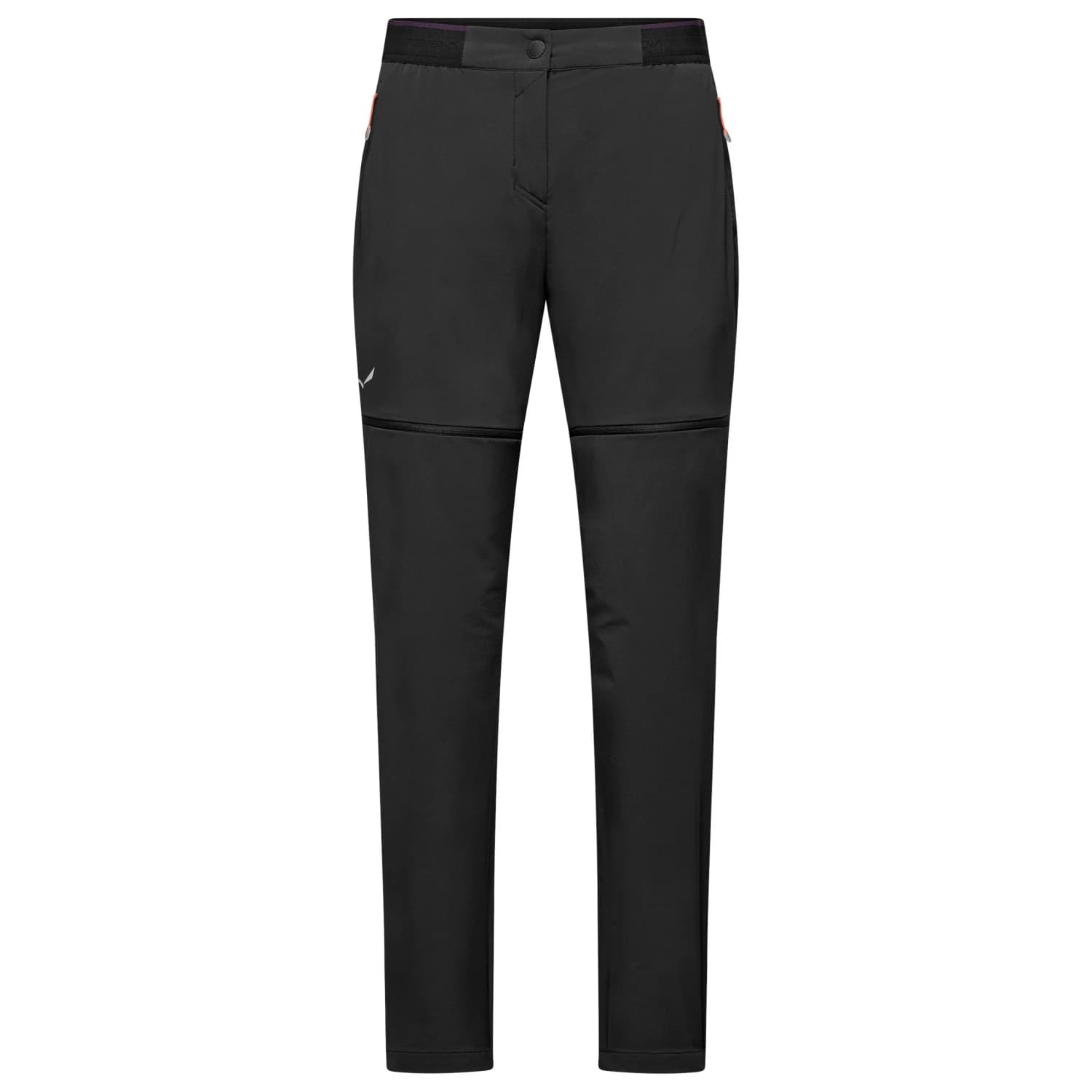 Дамски панталон със свалящи крачоли Salewa Women's Pedroc 3 Durastretch 2in1 Pant Walking trousers - Black Out