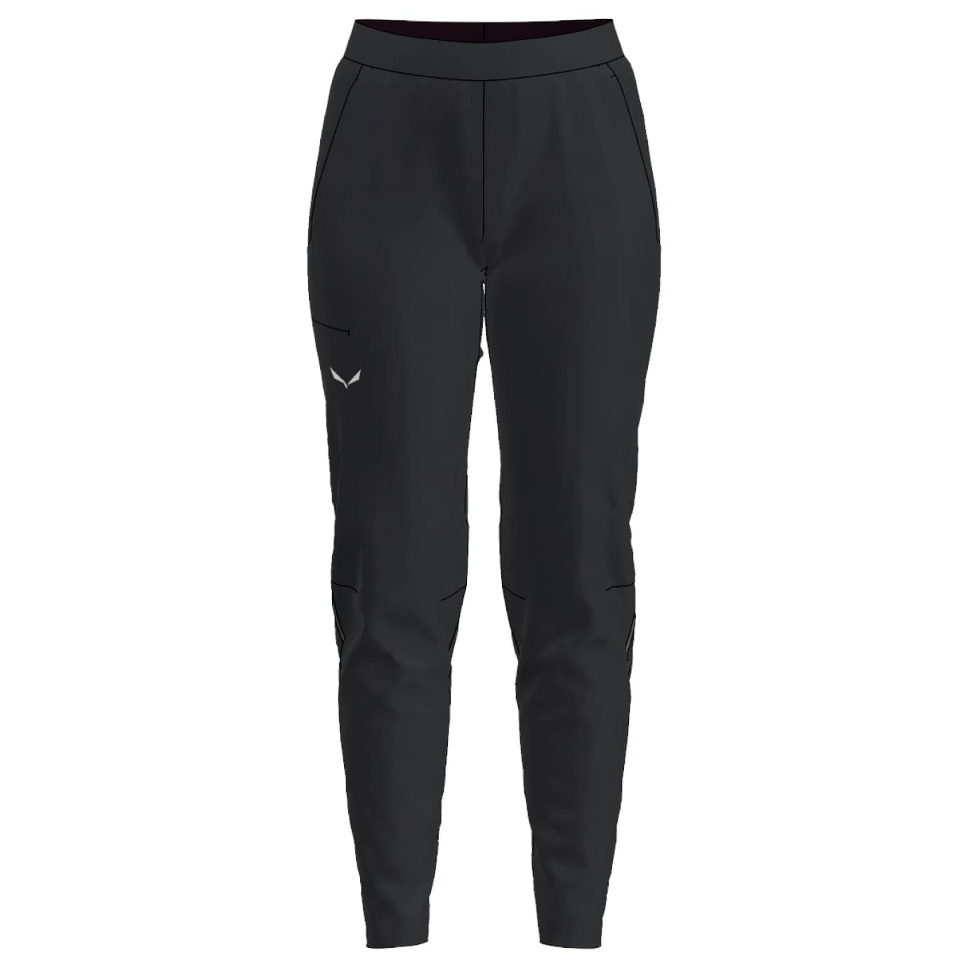 Дамски туристически панталон Salewa Women's Pedroc 3 Durastretch Light Pant Walking trousers - Black Out