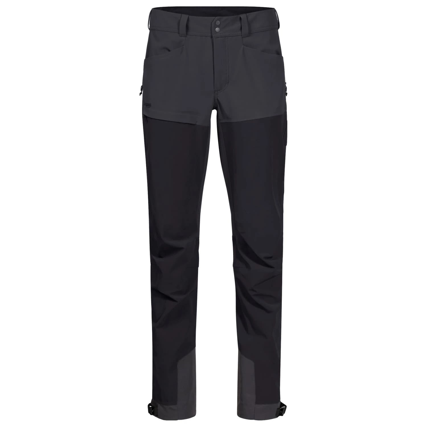 Дамски туристически панталон Bergans Women's Bekkely Hybrid W Pant Walking trousers - Black / Solid Charcoal